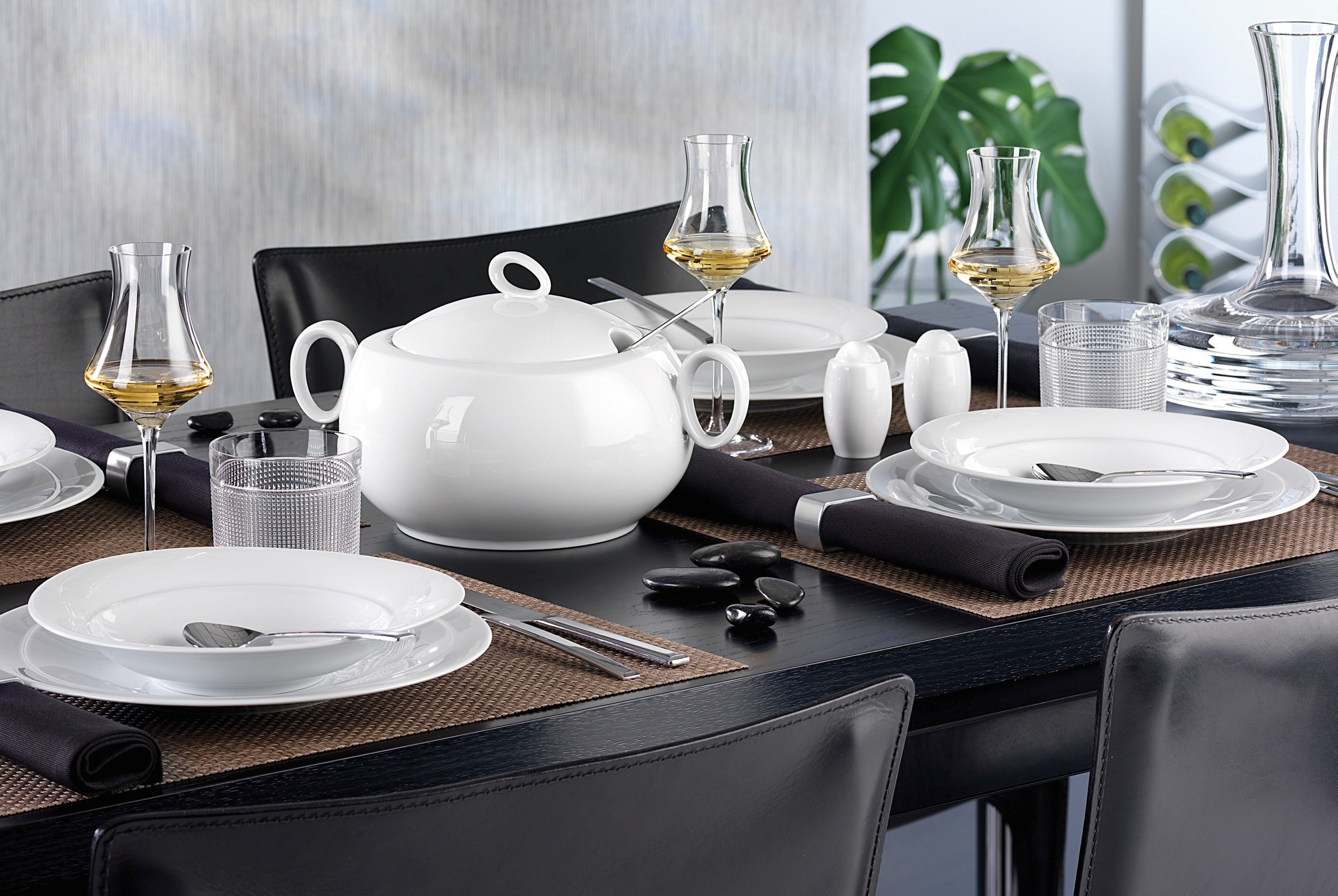 Seltmann Weiden Kombiservice »Geschirr-Set, Service Trio«, (Set, 30 tlg.), Teller, Tassen, Untertassen, Made in Germany, 30 Teile, für 6 Personen