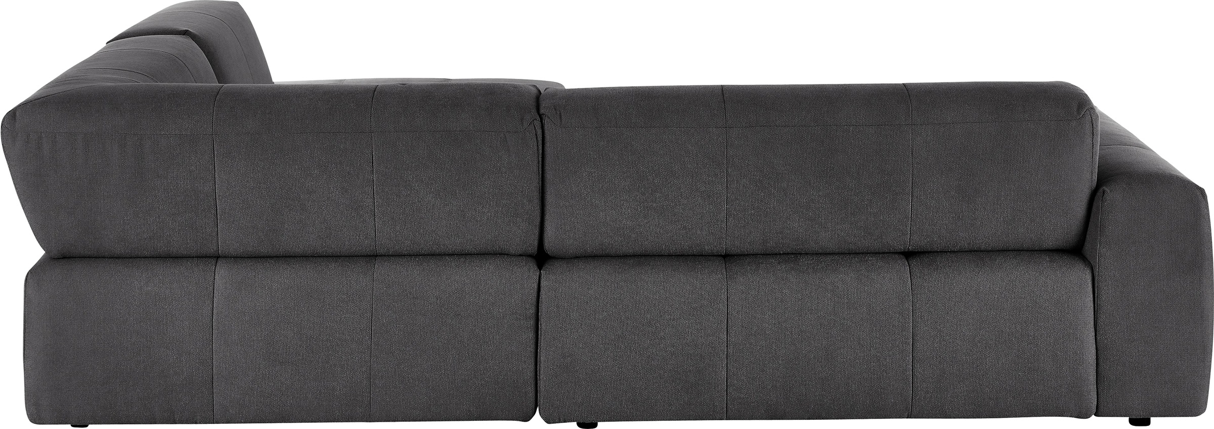 3C Candy Ecksofa »Yoshy Komfortsofa, bequem und modern, hochwertige Verarbeitungsdetails«, Zwei verschiedene Sitztiefen durch verstellbare Rückenlehne, L-Form