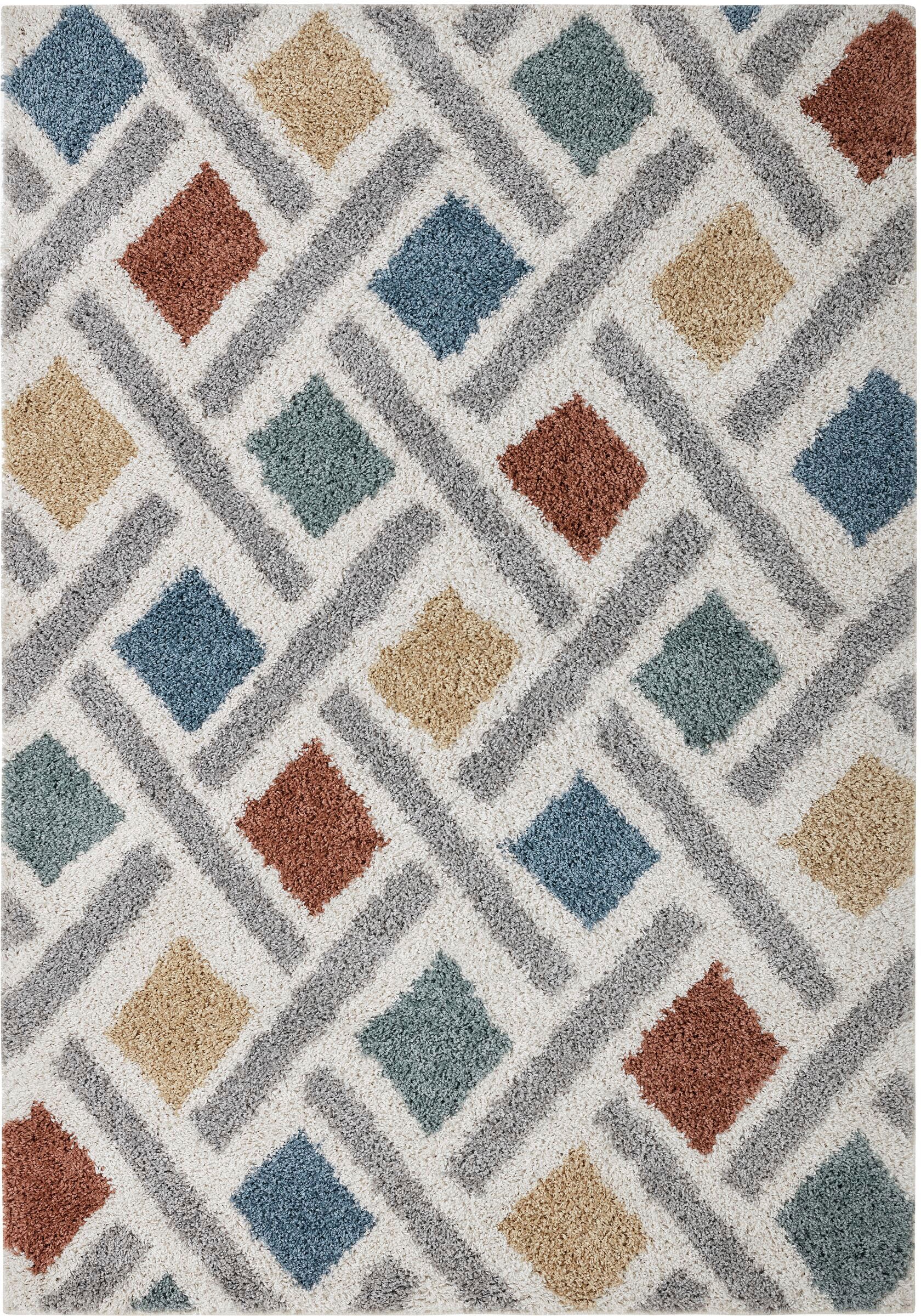 FLAIR RUGS Hochflor-Teppich »SKETCH«, rechteckig, 30 mm Höhe