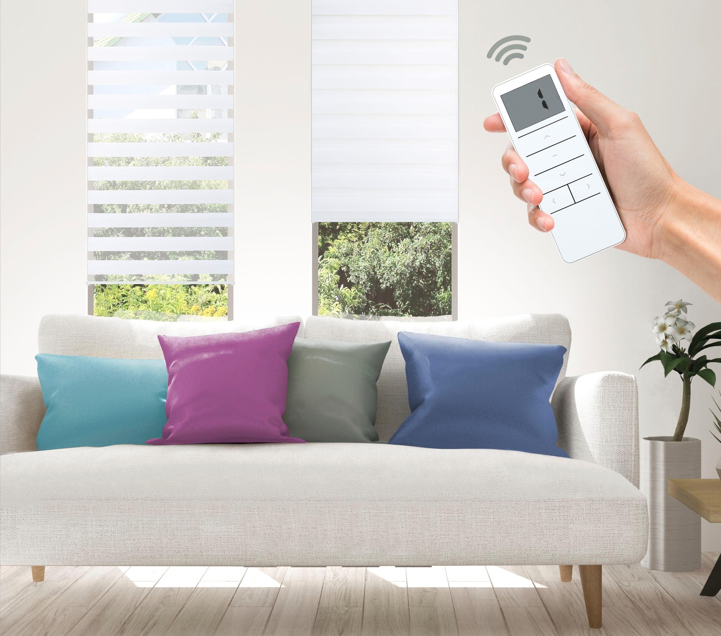 Good Life Elektrisches Rollo »Aline - SMART HOME«, Lichtschutz, ohne Bohren,  mit Fernbedienung online bestellen