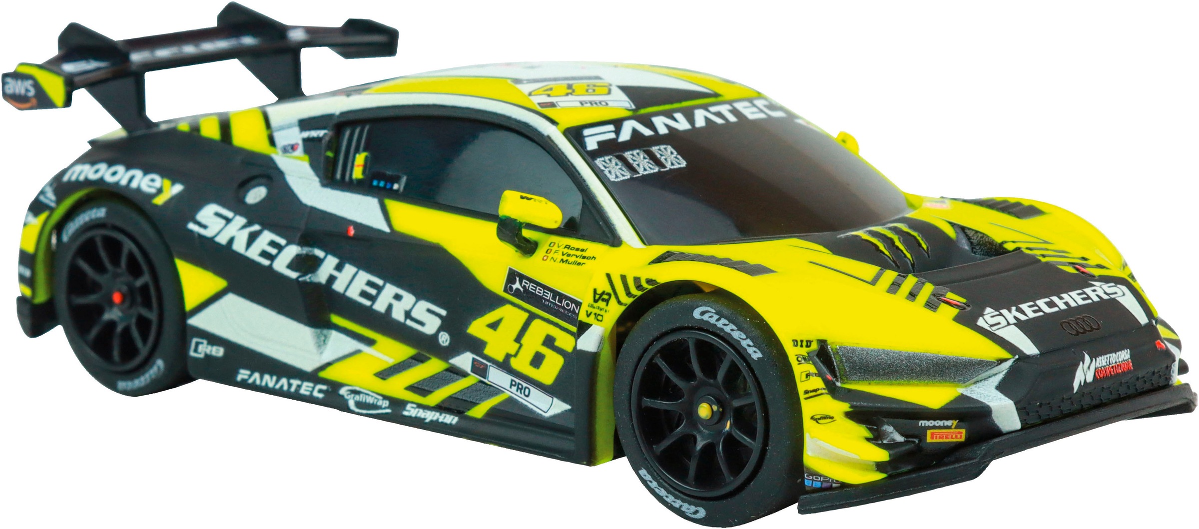 Carrera® Rennbahn-Auto »Audi R8 LMS GT3 evo II "Valentino Rossi, No.46"«