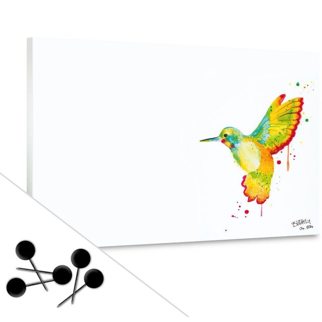 Wall-Art Poster »Kolibri inkl. 5 Pinnnadeln«, Vögel, (1 St.), Poster,  Wandbild, Bild, Wandposter online kaufen