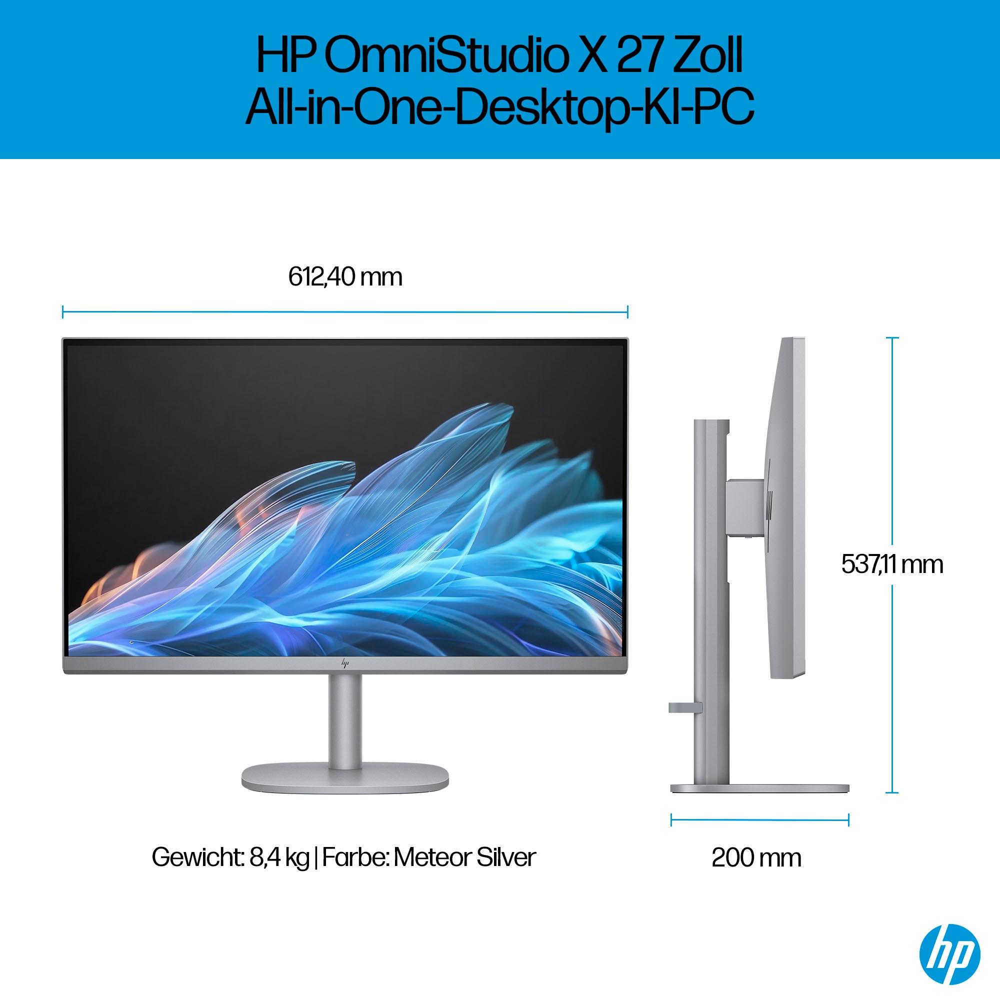 HP All-in-One PC »OmniStudio X 27-cs1076ng«
