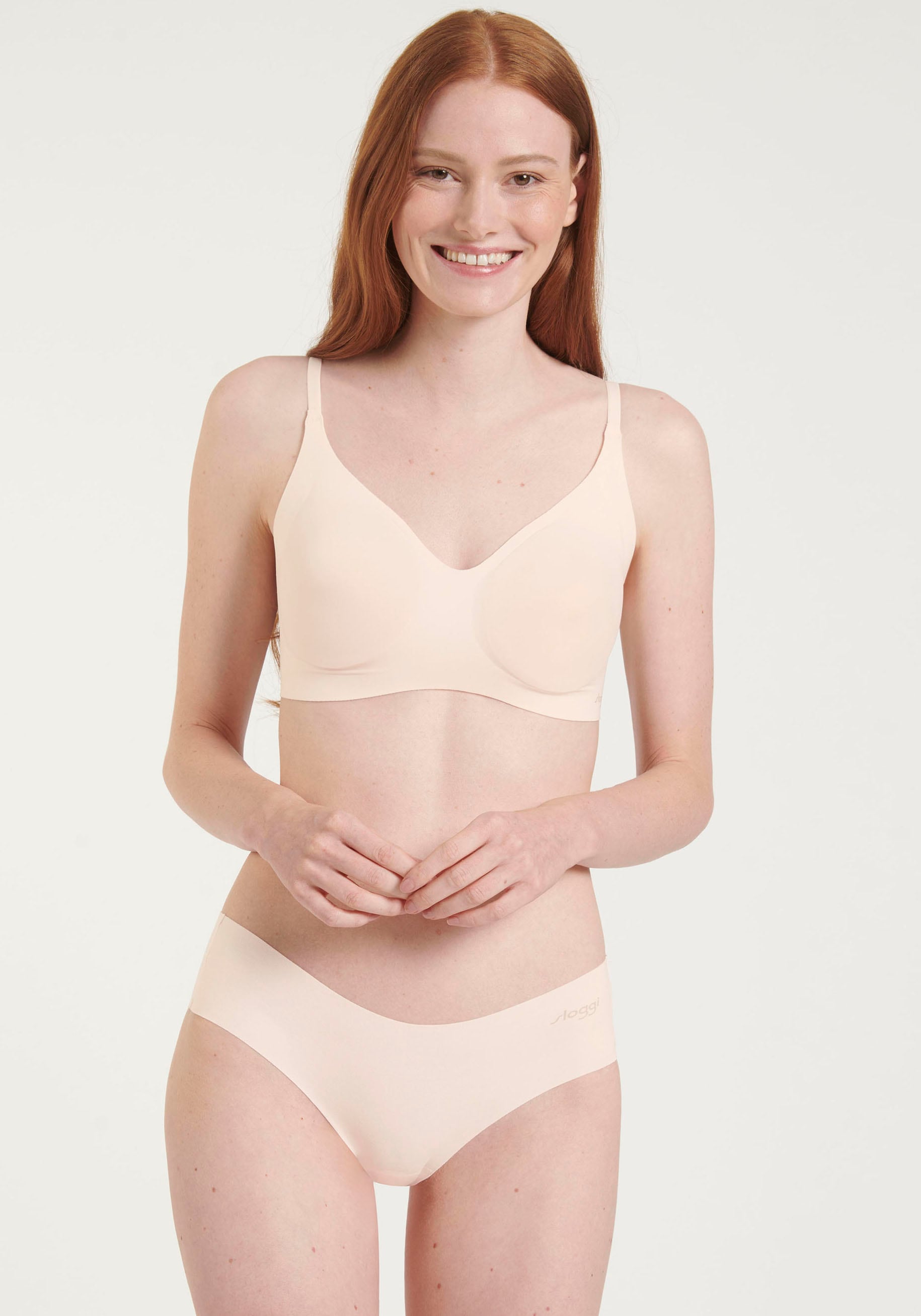 sloggi Bustier »ZERO Microfibre 2.0 Bralette«, ohne Bügel mit herausnehmbaren Pads