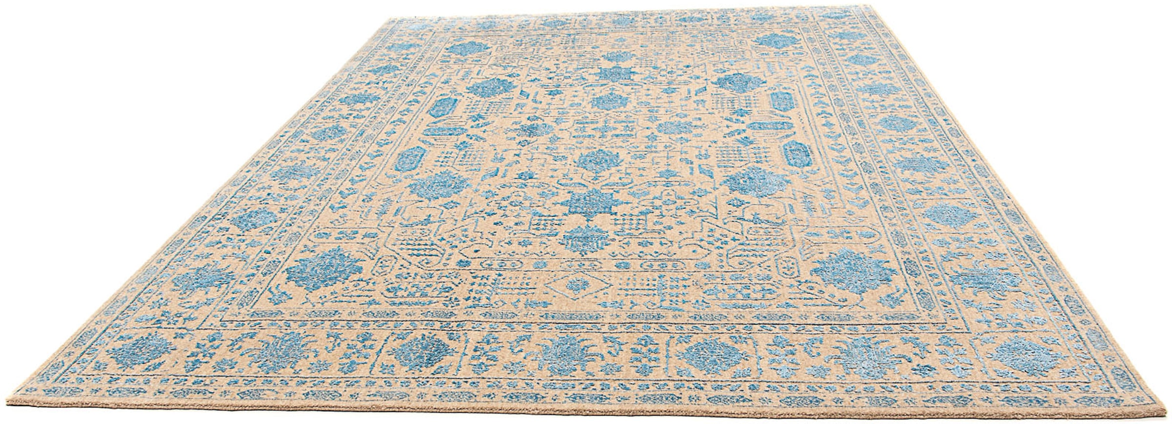 morgenland Teppich »Moderner - 346 x 250 cm - mehrfarbig«, rechteckig, 7 mm günstig online kaufen