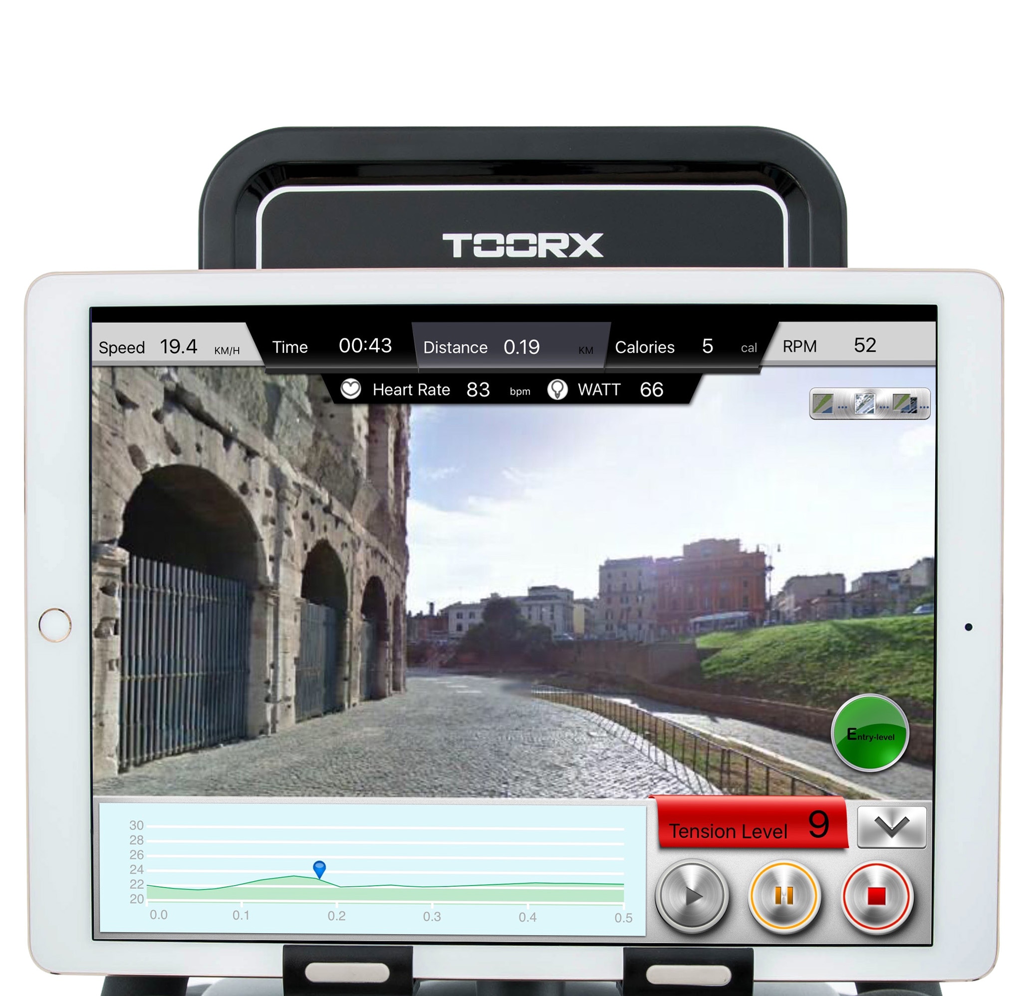 Toorx Liege-Ergometer