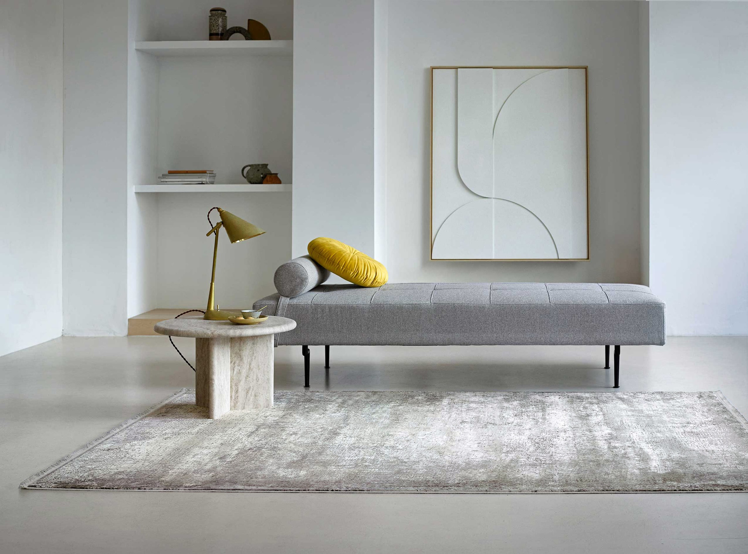 Wecon home Teppich »#Upperground Oasis« rechteckig 6 mm Höhe Wohnzimmer, Vi günstig online kaufen