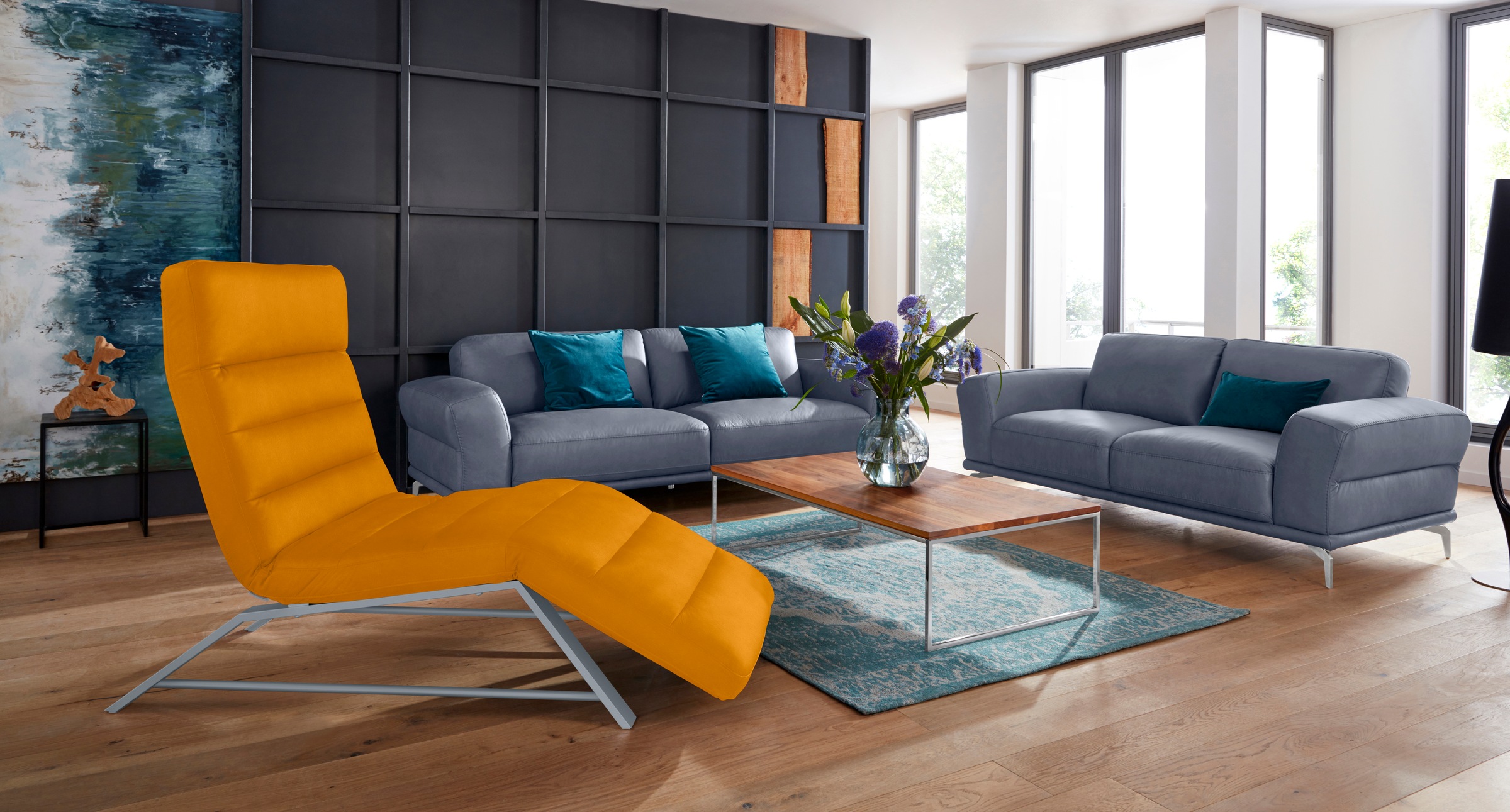 W.SCHILLIG Relaxliege »daily dreams«, Funktionsliege wahlweise mit Motor, Gestell matt, Breite 75 cm