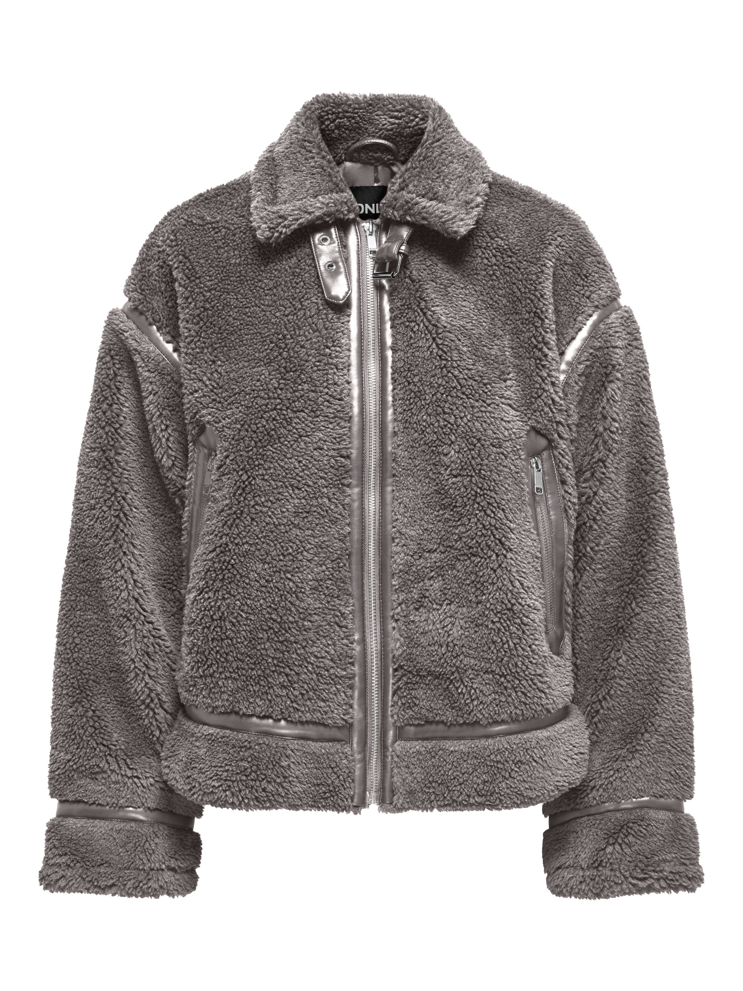 ONLY Plüschjacke »ONLMICHELLE TEDDY JACKET OTW« ohne Kapuze