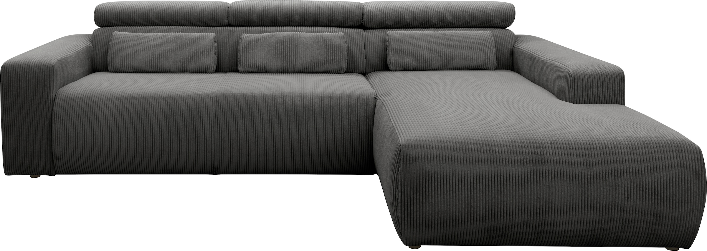 DOMO collection Ecksofa »Brandon B/T: 289/177 cm, belastbar bis 140kg/ Sitz günstig online kaufen