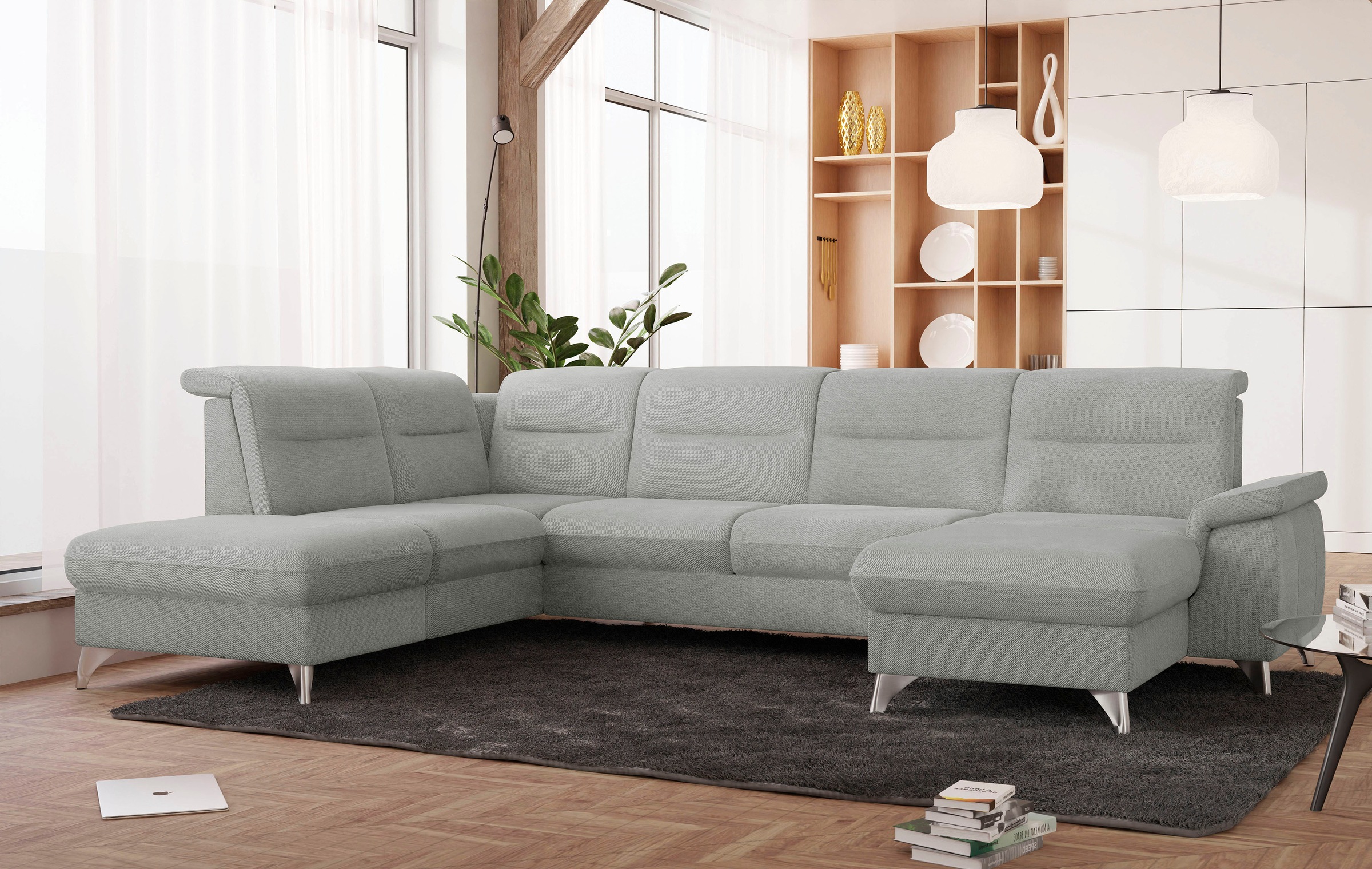 sit&more Wohnlandschaft »Astoria U-Form« wahlweise mit motorischer Relaxfun günstig online kaufen