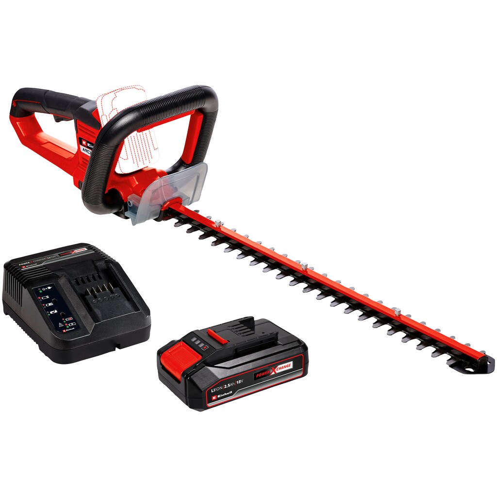 Einhell Akku-Heckenschere »ARCURRA + 2,5Ah Starter Kit«, (Set)