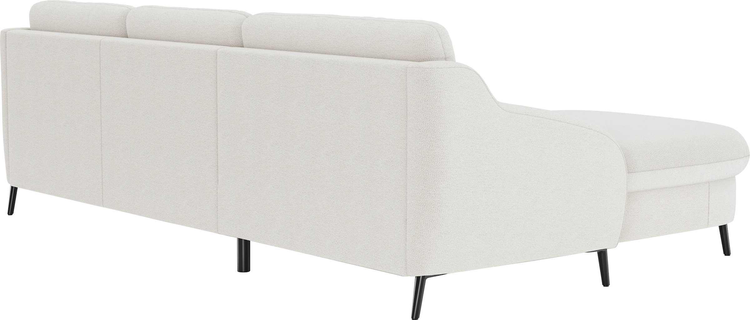 sit&more Ecksofa »Soul L-Form«, wahlweise mit Bettfunktion und Bettkasten oder Schubkasten