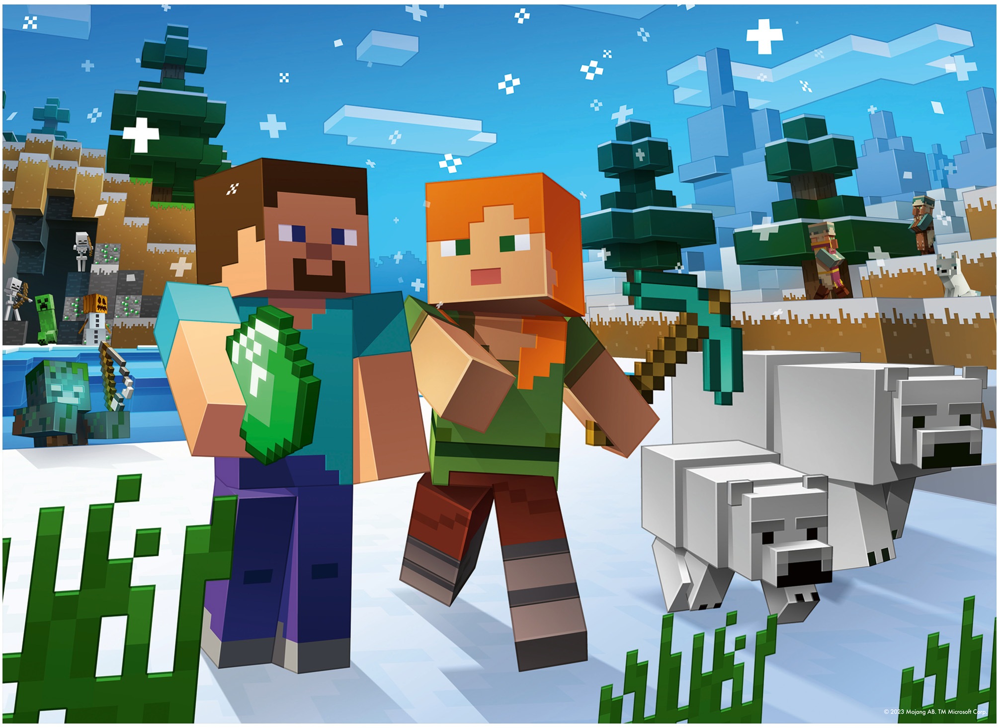 Ravensburger Puzzle »Minecraft, Biome erforschen« Made in Europe