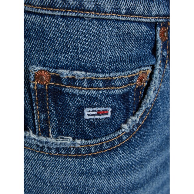Tommy Jeans Mom-Jeans »MOM SLIM UH CG4215«, mit Tommy Jeans Logo-Badge &  Flag bestellen