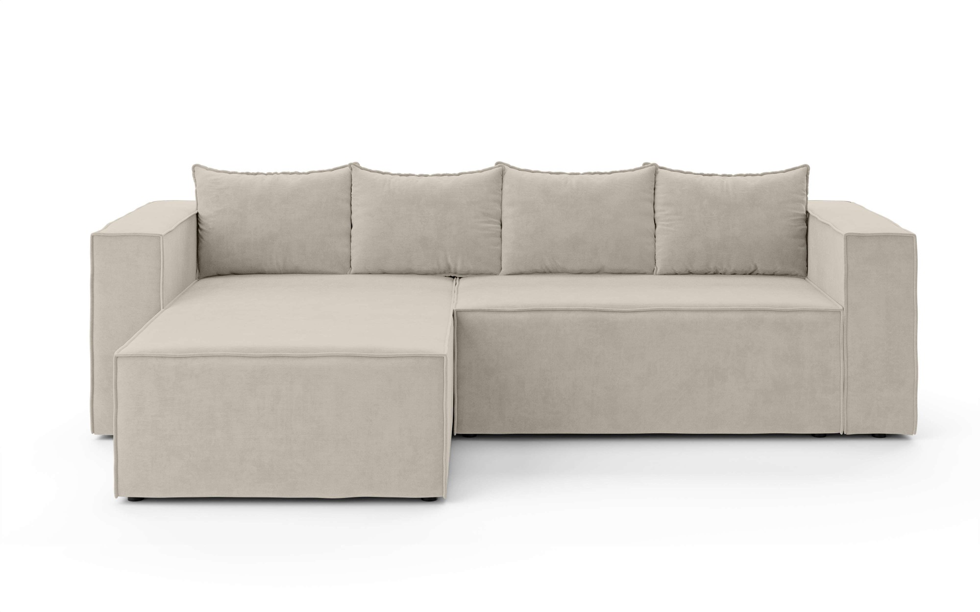 INOSIGN Ecksofa »LINCOLNVILLE mit Bettfunktion und Bettkasten, Maße B/H/T 2 günstig online kaufen