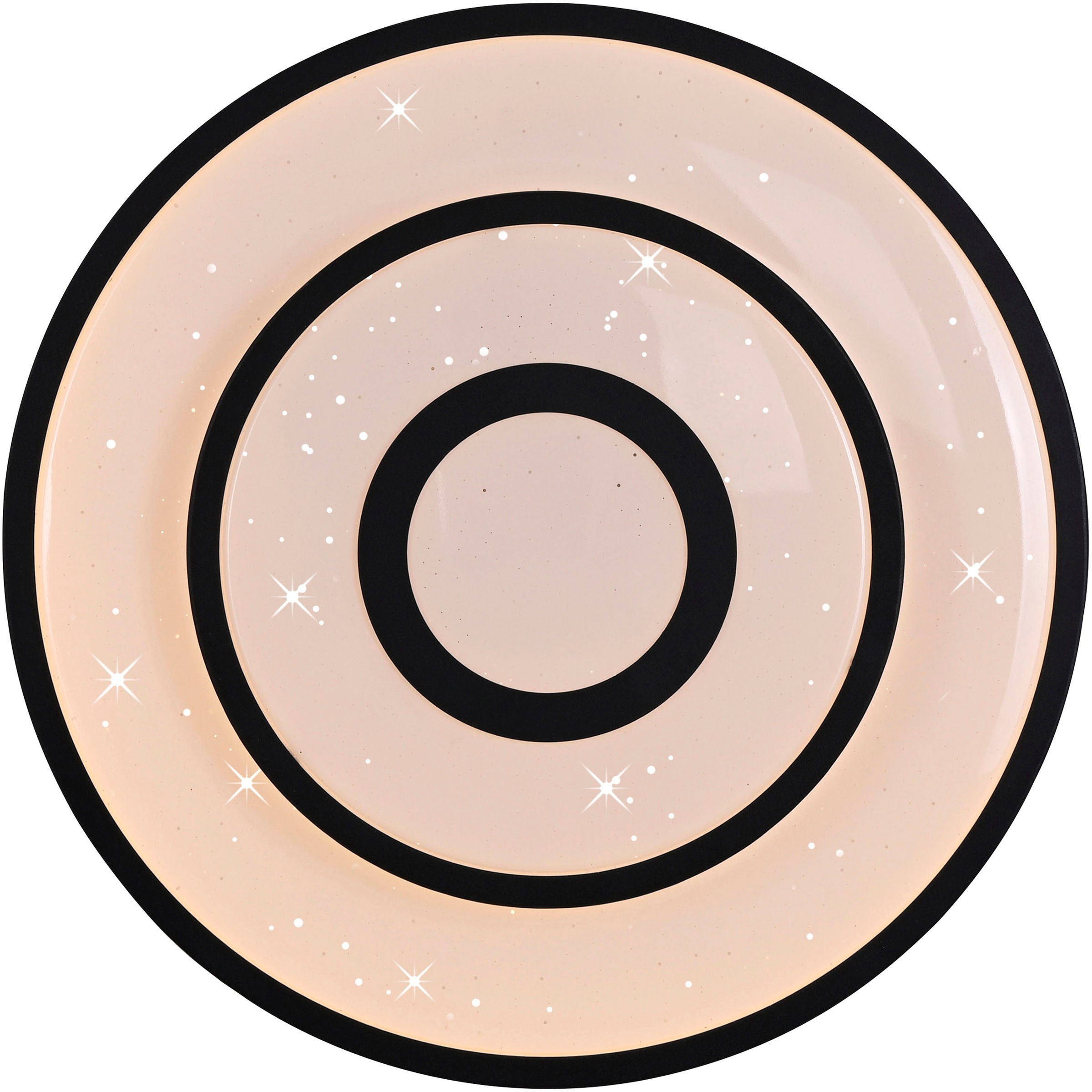 JUST LIGHT LED Deckenleuchte »TURANUS« LED-Board 1 Stk. Warmweiß Starry-Cover