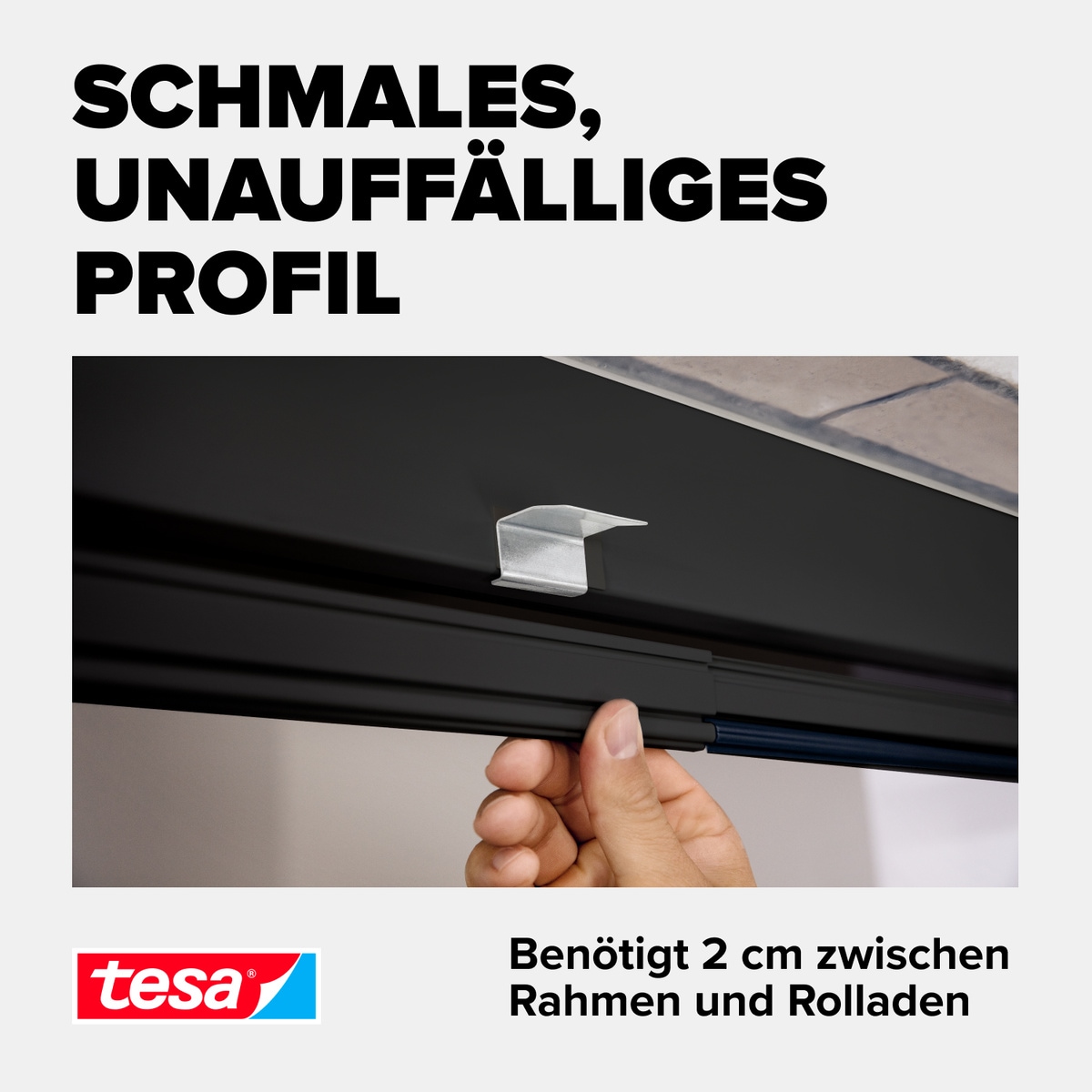 tesa Insektenschutz-Tür »Insect Stop Falt Fliegengitter für Türen - max. 1 m : 2,20 m«, mit verstellbarem Rahmen aus Aluminium - ohne Bohren