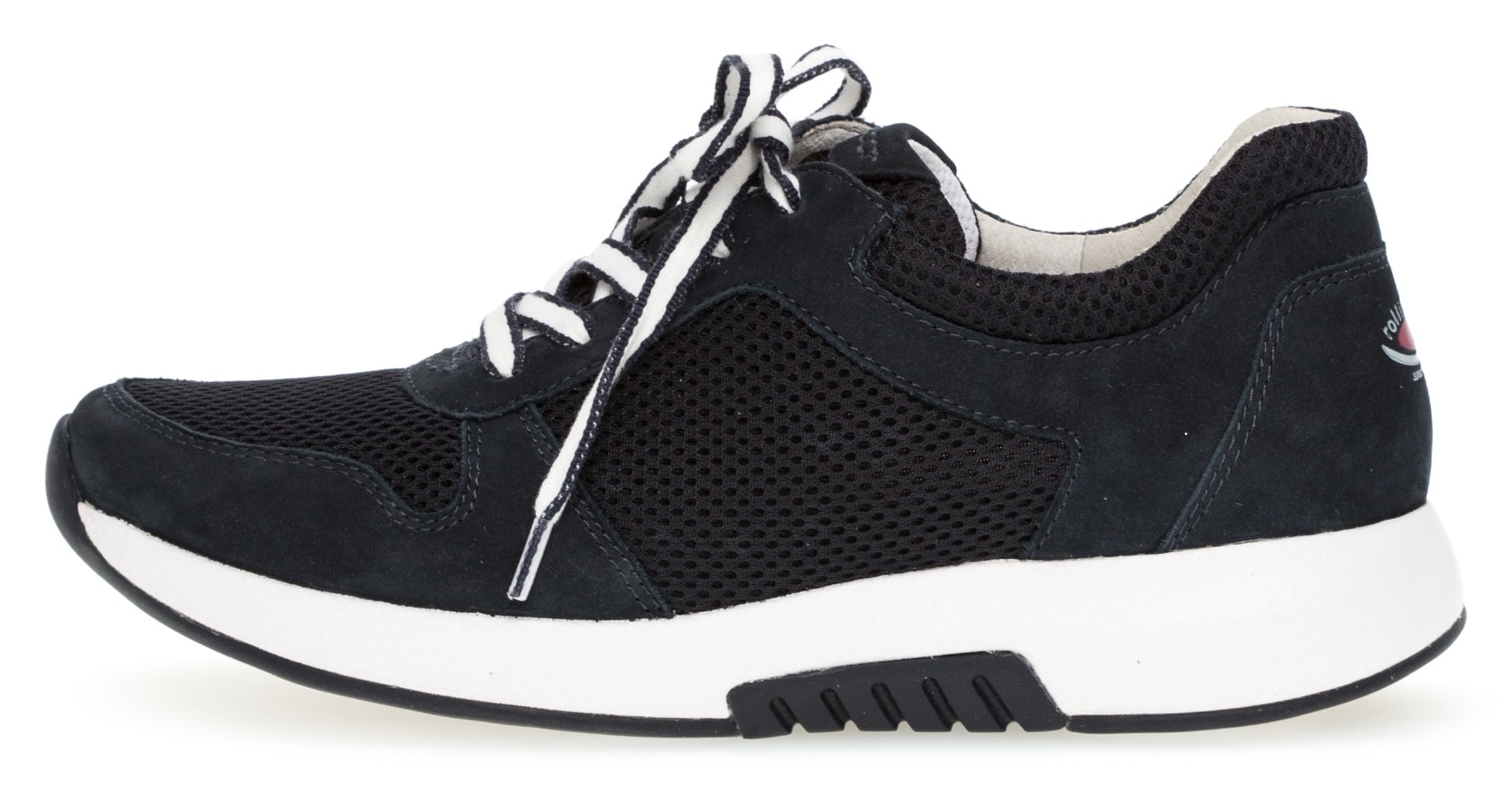 Gabor Rollingsoft Keilsneaker, mit OPTIFIT-Wechselfußbett, Freizeitschuh, Halbschuh, Schnürschuh