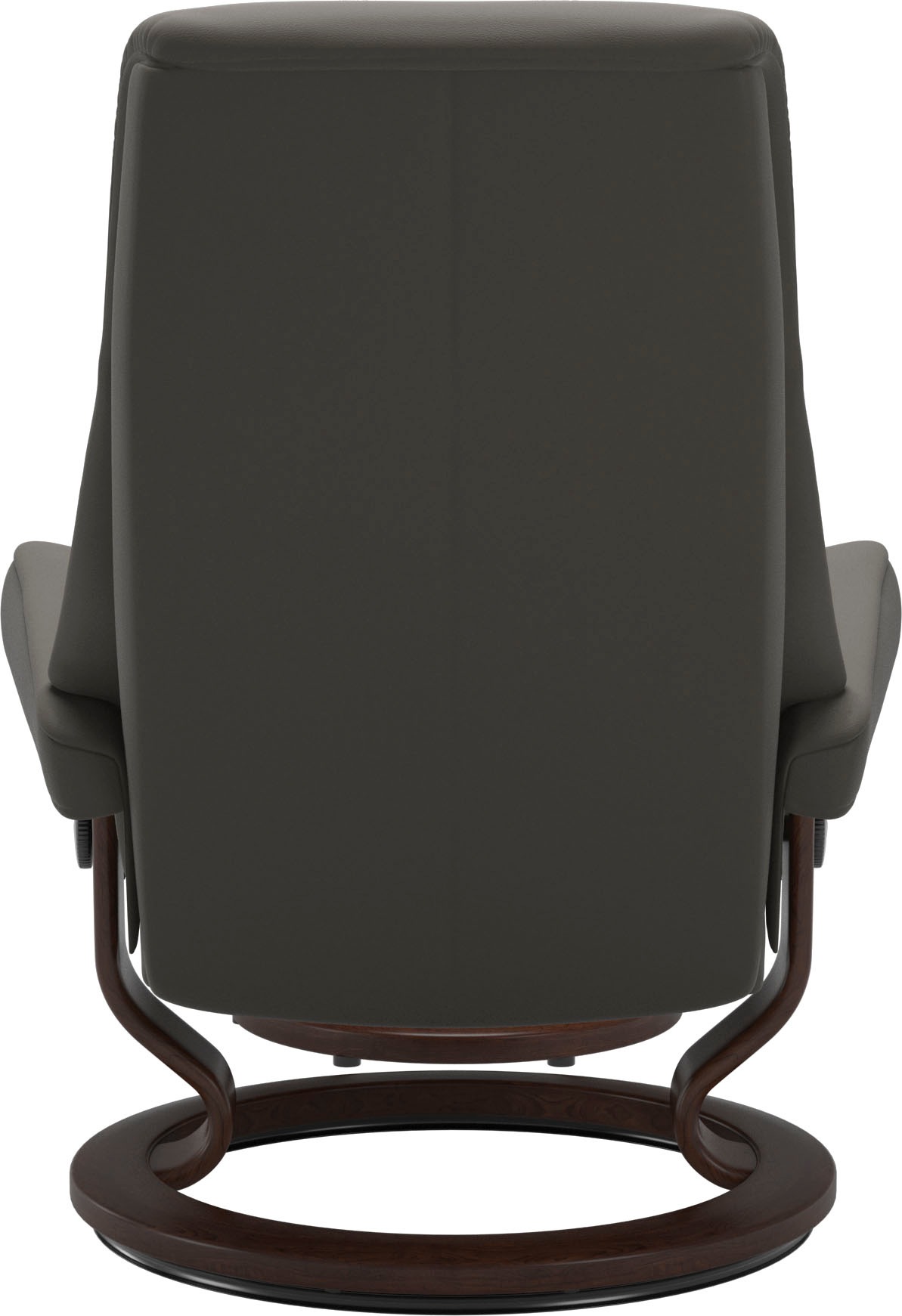 Stressless® Relaxsessel »View«, (Set, Relaxsessel mit Hocker), mit Classic Base, Größe M,Gestell Braun