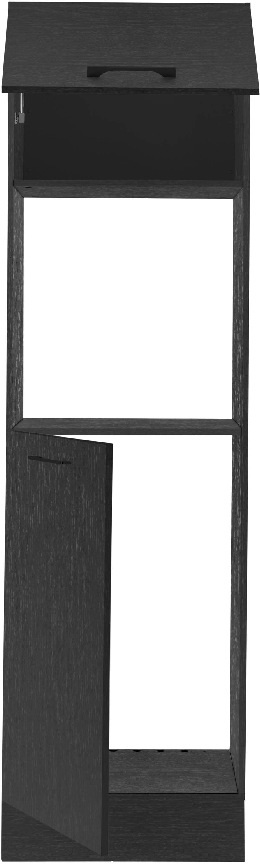 BASIC by Balculina Mehrzweckschrank »Turin«, (1 St.), Breite 60 cm, wahlweise in schwarz matt oder weiß matt