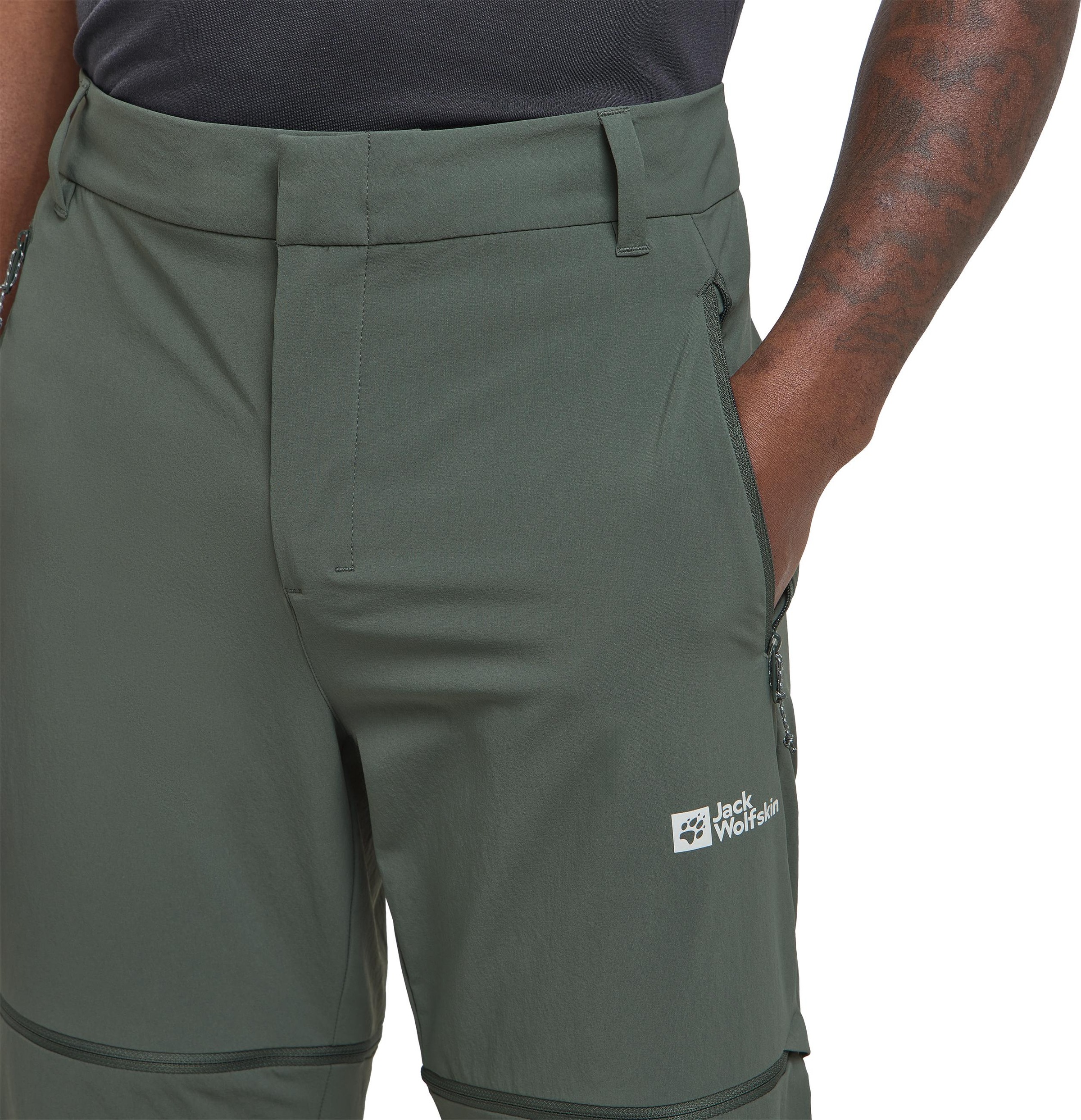 Jack Wolfskin Zip-away-Hose »HIKEOUT ZIP AWAY PANTS M«