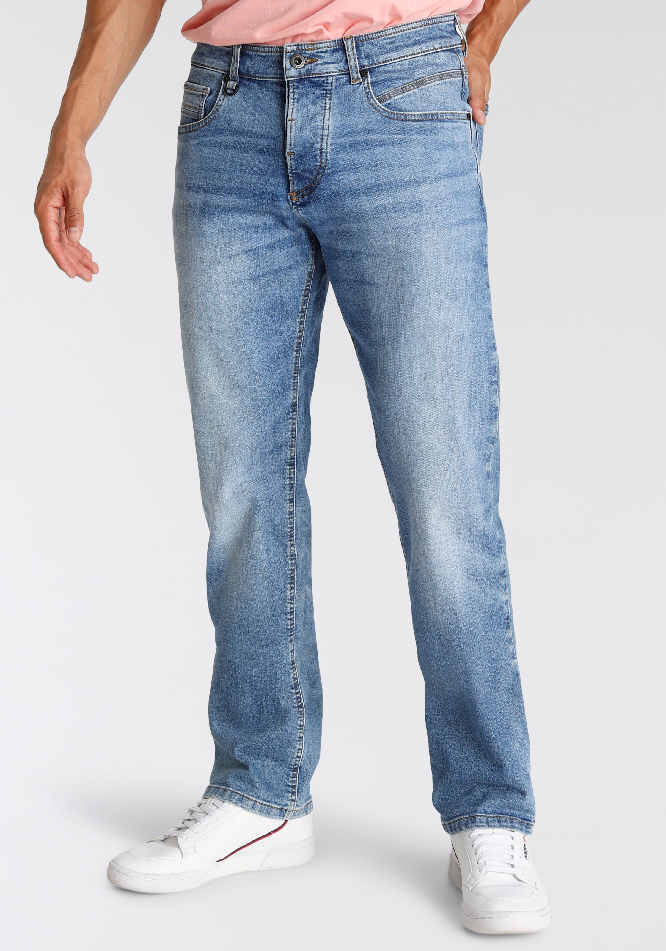 online active 5-Pocket-Jeans kaufen »WOODSTOCK« camel
