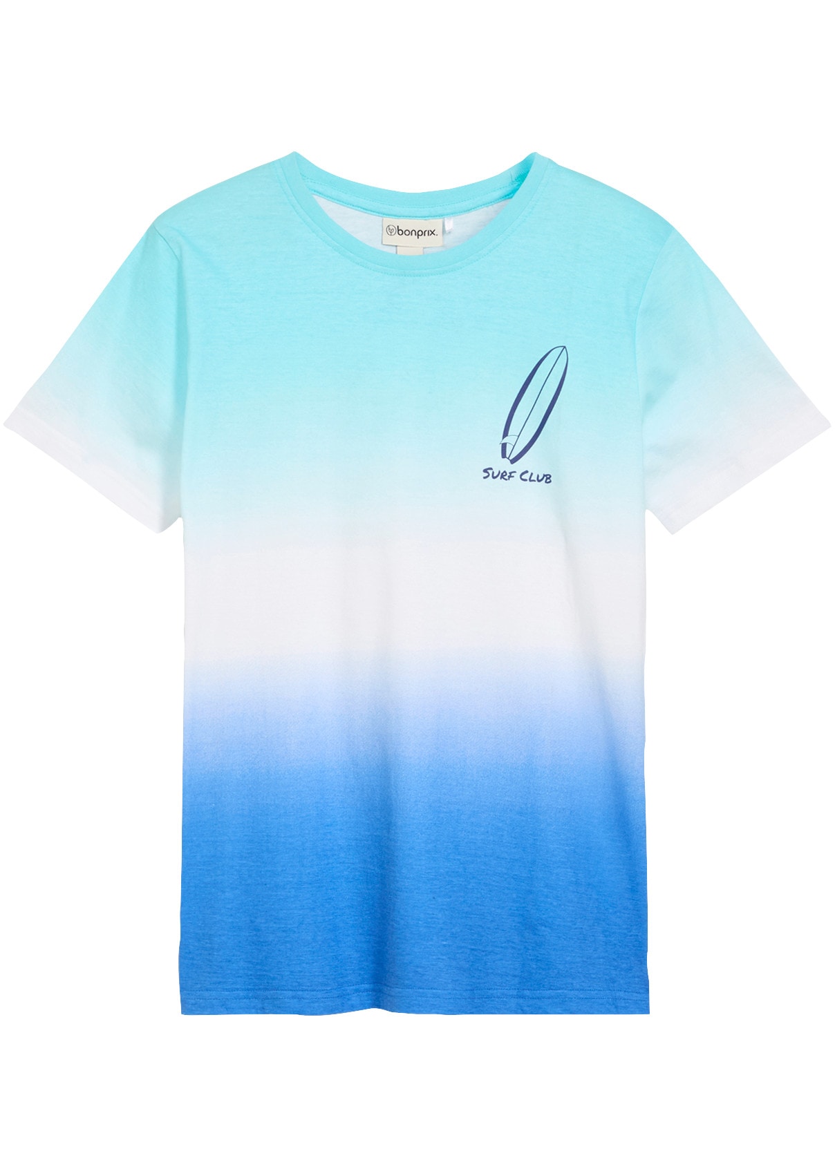 bonprix T-Shirt aus hautfreundlicher Baumwolle, Regular Fit, Kurzarm-Design