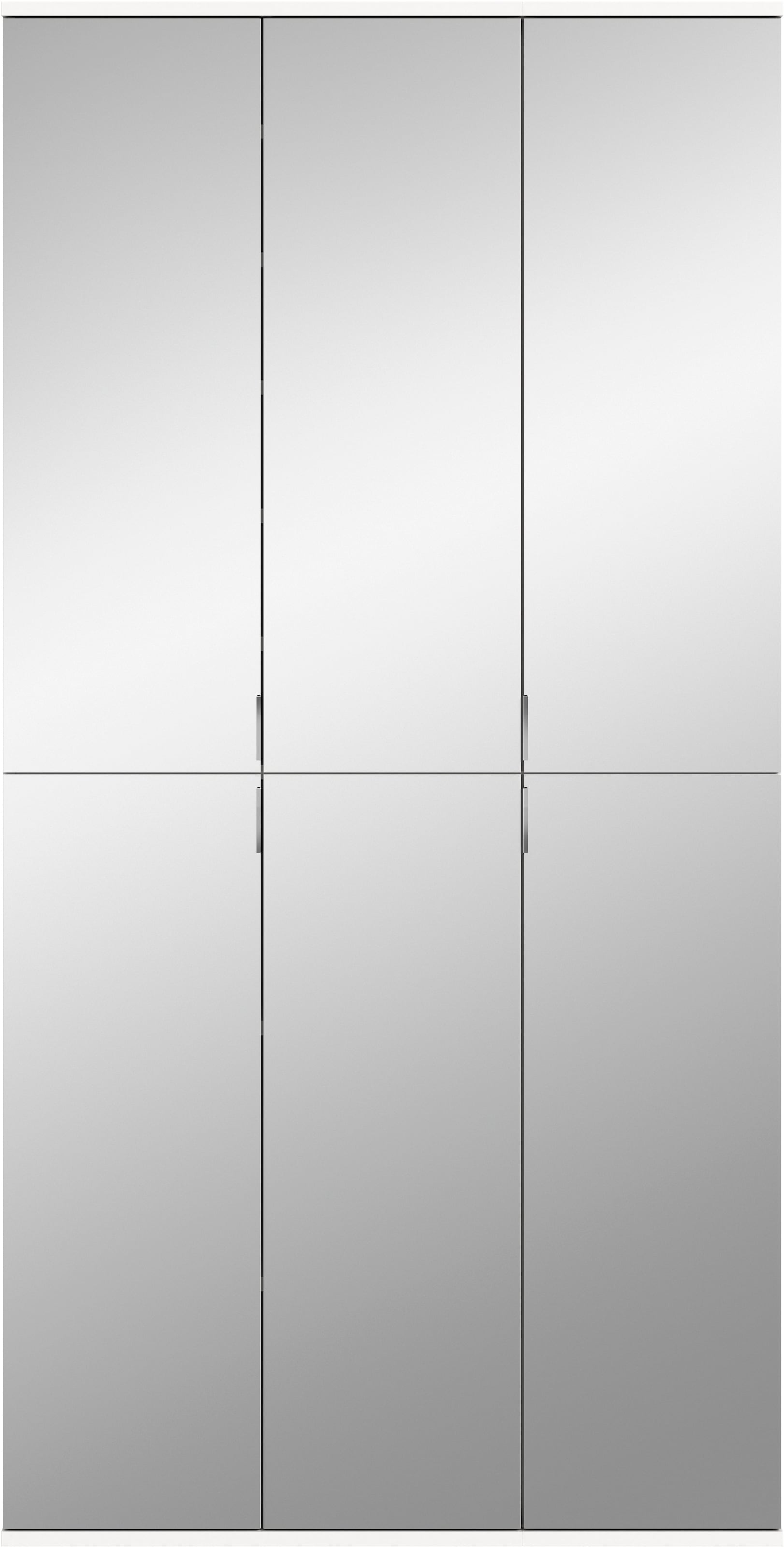 INOSIGN Garderoben-Set »Trondheim, 91 cm, best. aus 2 Schränken, 6 Spiegelt günstig online kaufen