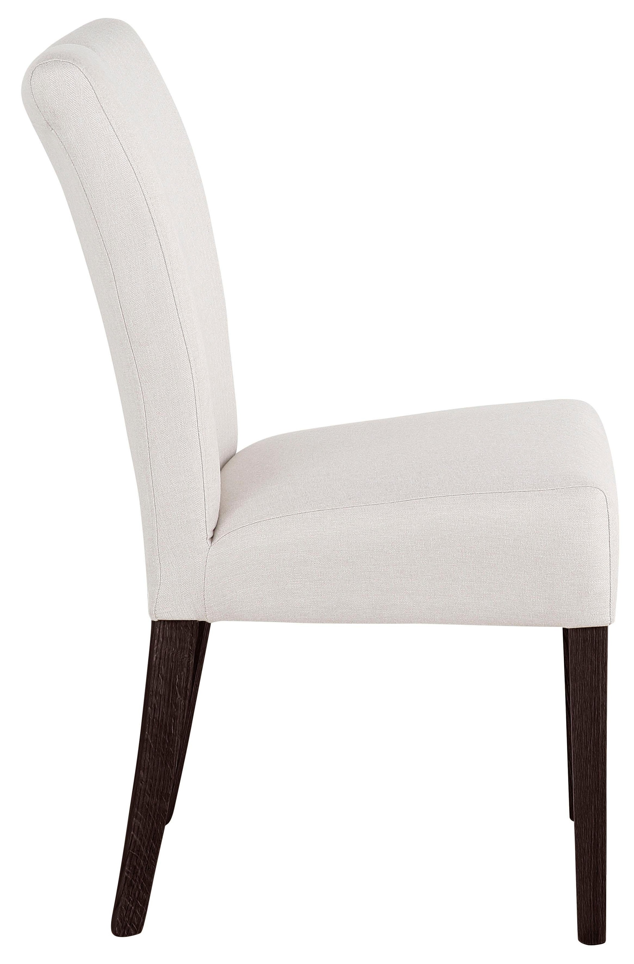Home affaire Esszimmerstuhl »Queen«, (Set), 2 St., Feinstruktur, Beine aus günstig online kaufen