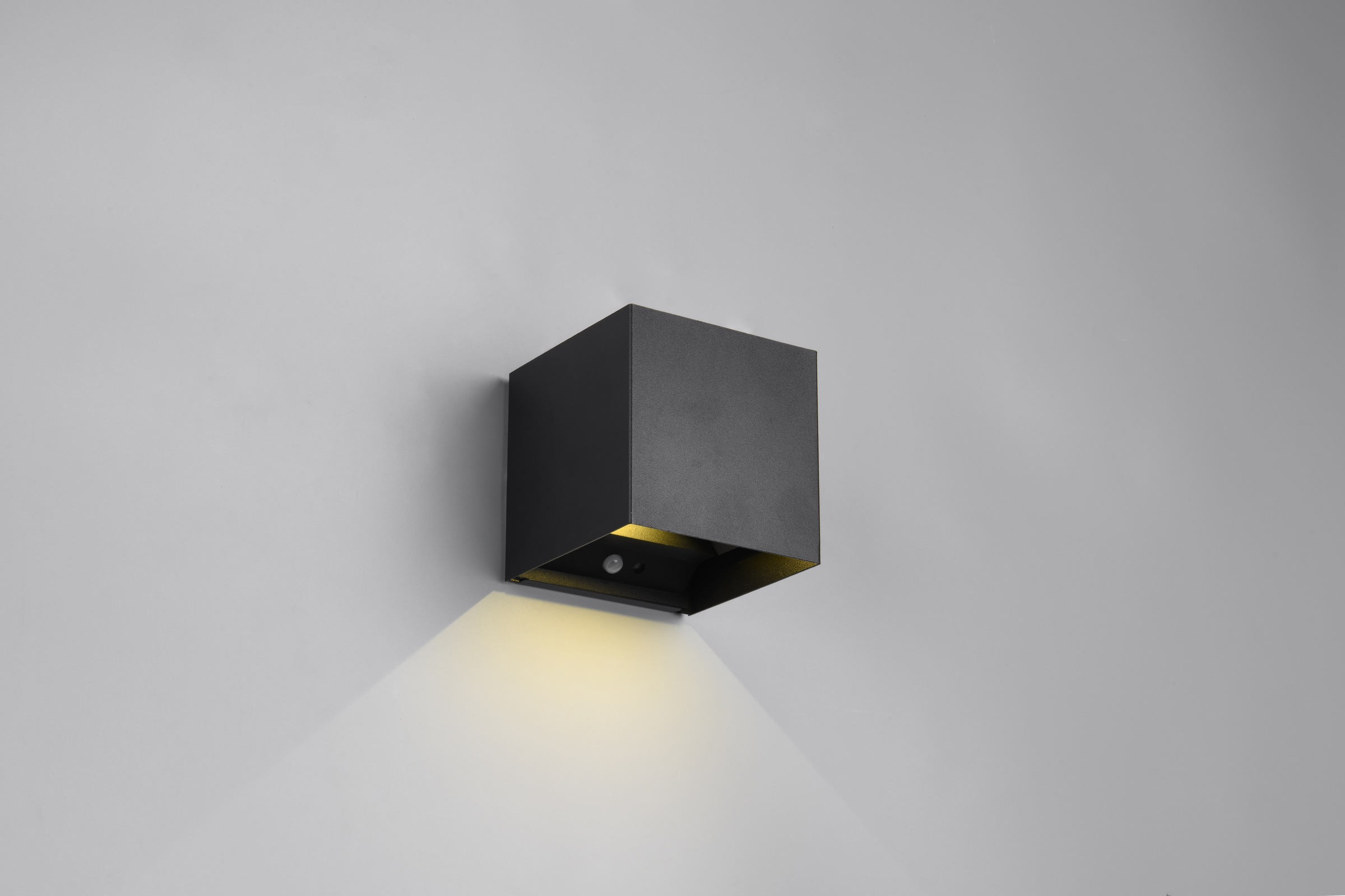 REALITY Leuchten LED Wandleuchte »TALENT, LED Wandlampe mit Magnet Wandhalterung, up-and-down Licht IP44«, 2 flammig, Leuchtmittel LED-Board | LED fest integriert, Bewegungsmelder Dämmerungssensor Akkubetrieb USB-Anschluss Schalter