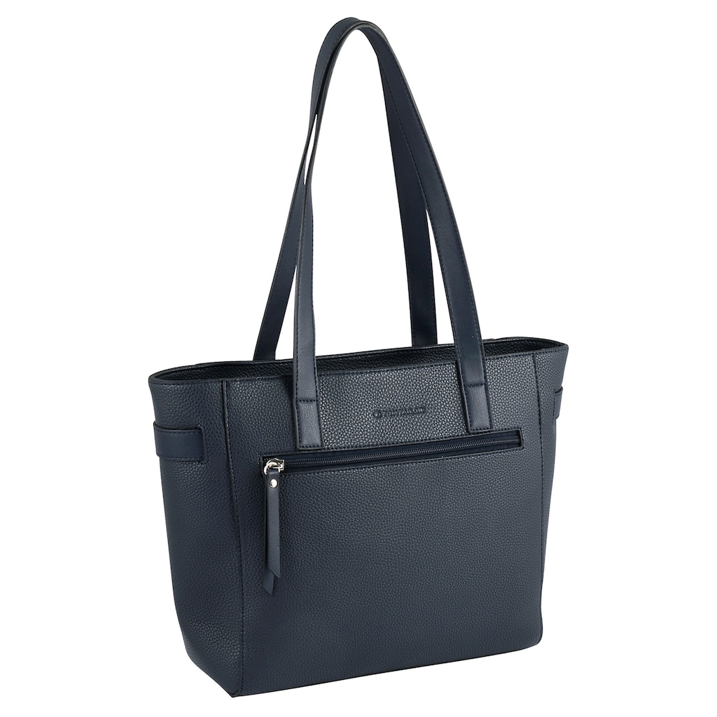 TOM TAILOR Henkeltasche »LILLY Zip shopper M«