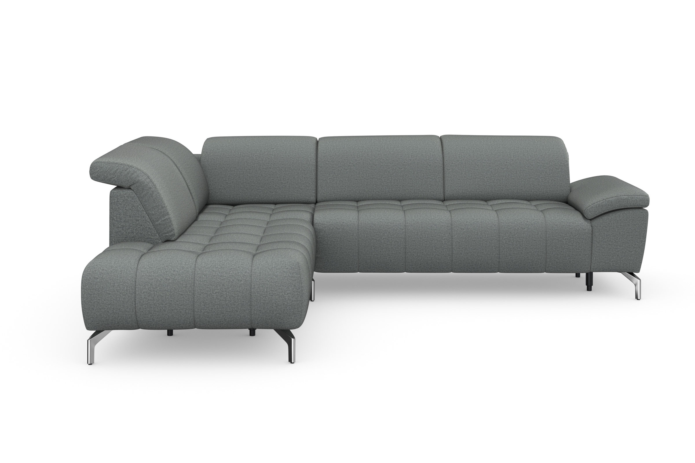 sit&more Ecksofa »Cool L-Form«, wahlweise mit Kopfteilverstellung und Vorzi günstig online kaufen
