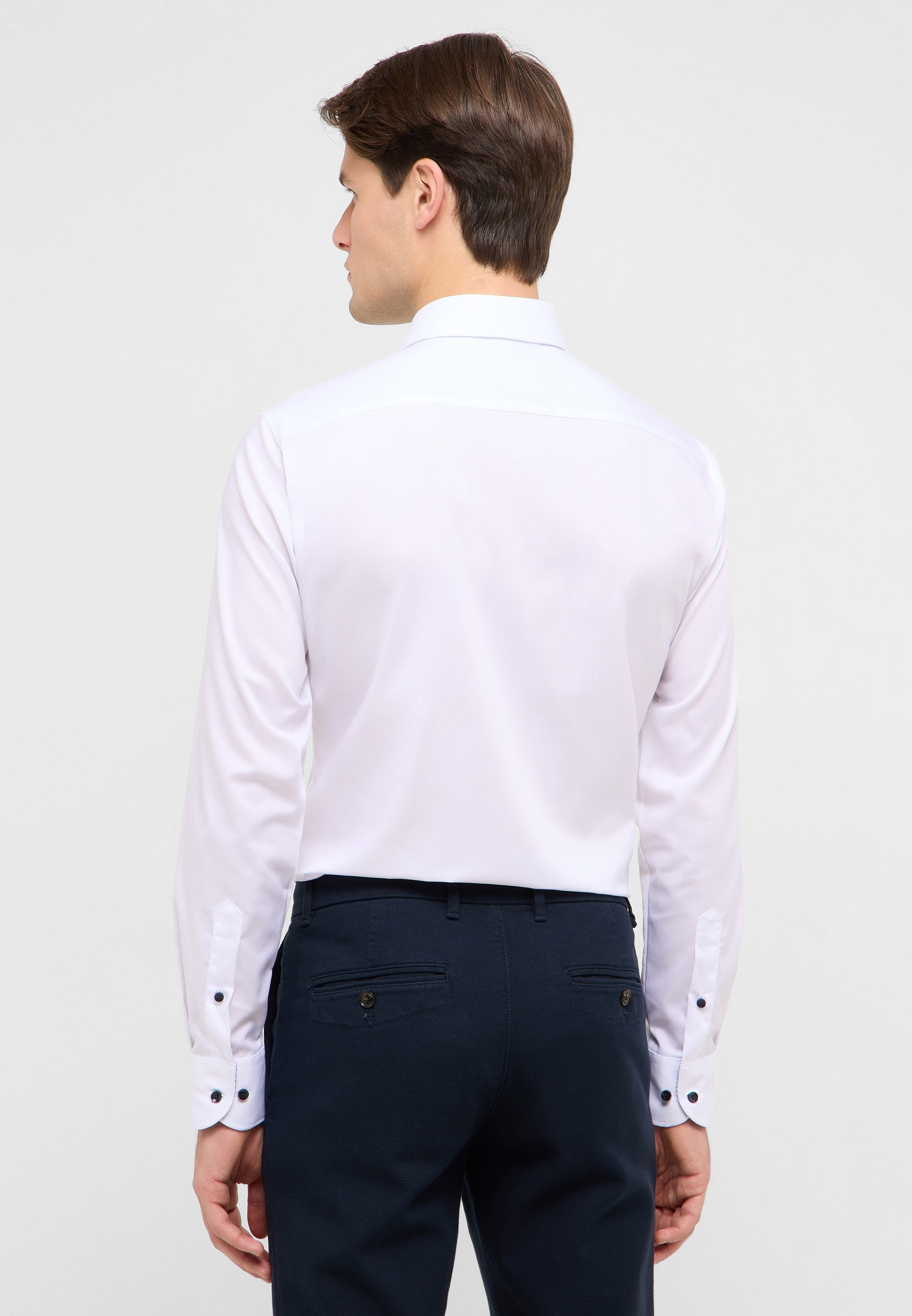 Eterna Langarmhemd »SLIM FIT« NON IRON (bügelfrei)
