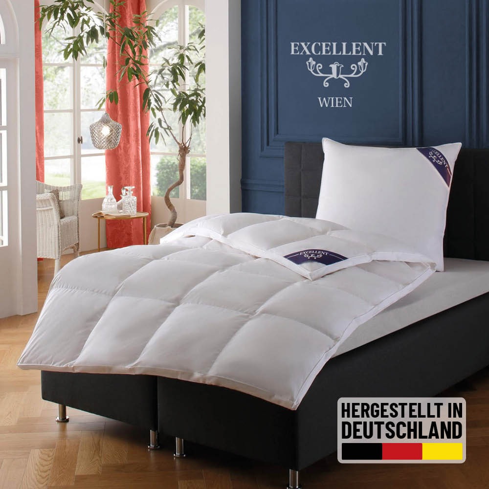 Excellent Daunenbettdecke »Wien, Bettdecken für Sommer und Winter, Decke«, günstig online kaufen