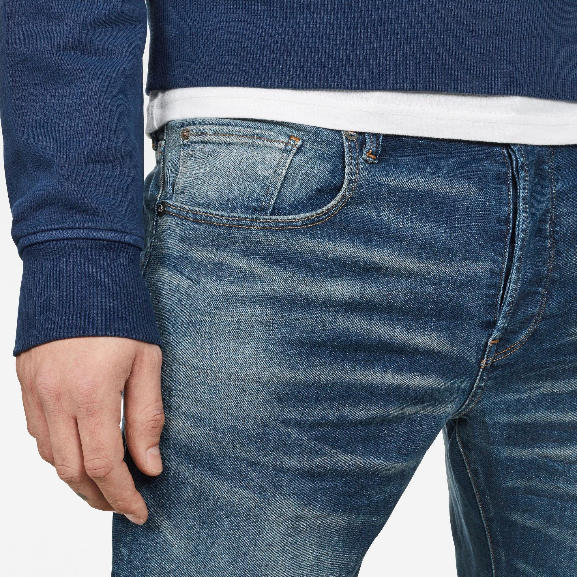 G-STAR Slim-fit-Jeans »3301 Slim«, mit toller Waschung und Elasthan