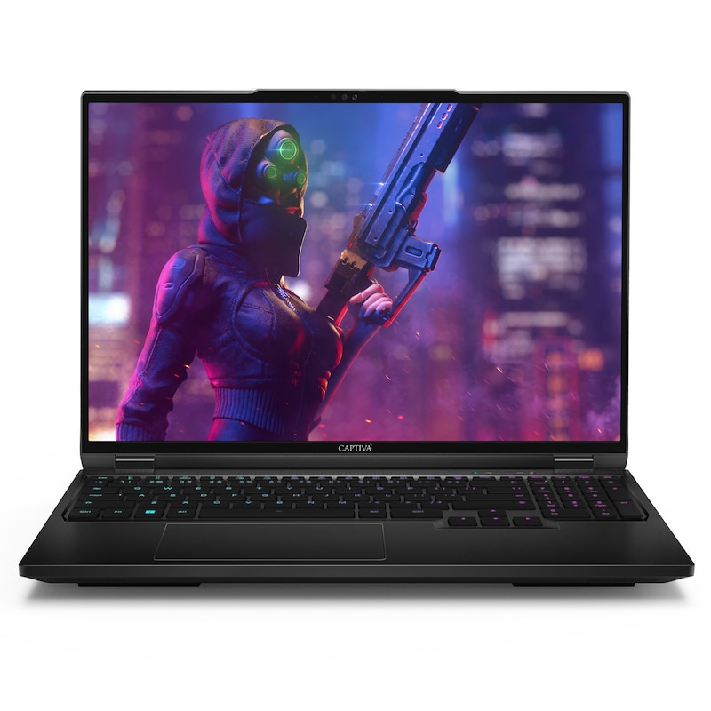 CAPTIVA Gaming-Notebook »Advanced Gaming I88-217ES« ohne Windows , Spanisches Tastatur Layout
