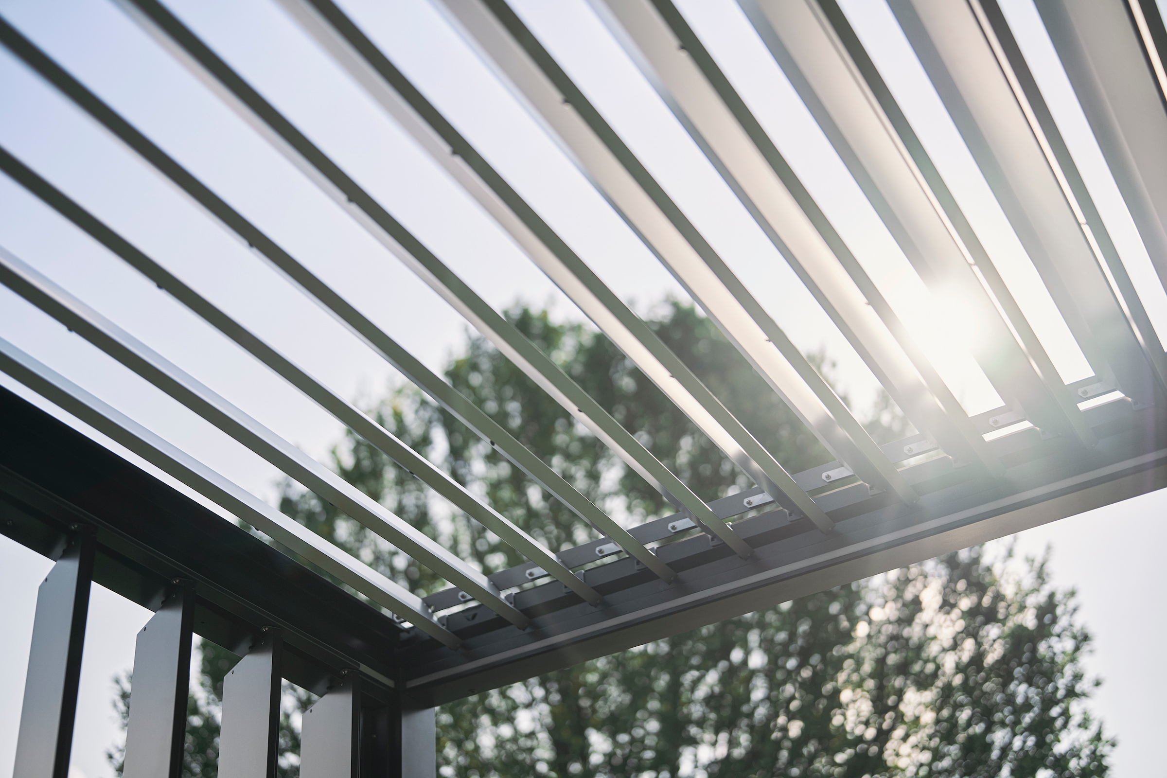 Biohort Pergola »3,5x3 m, verschiedene Farben«, 367,5x312x264 cm, ausgezeichnet mit dem Red Dot Design Award