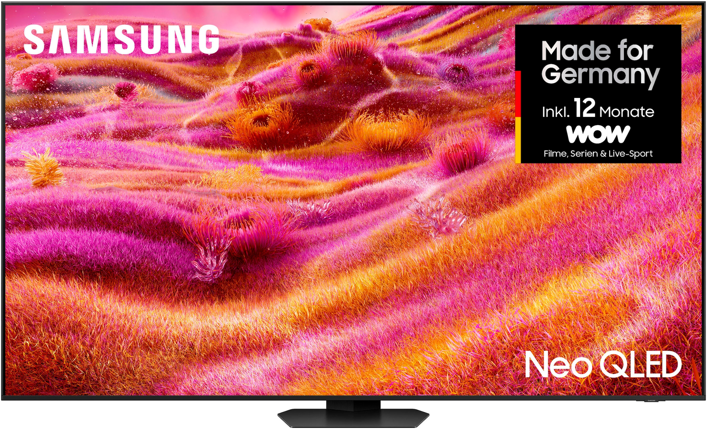 Samsung QLED-Fernseher »GQ98QN90FAT«, 4K Ultra HD, Smart-TV, NQ HDR+, Glare Free, Upscaling Pro, Dolby Atmos & AI Sound, bis 165Hz