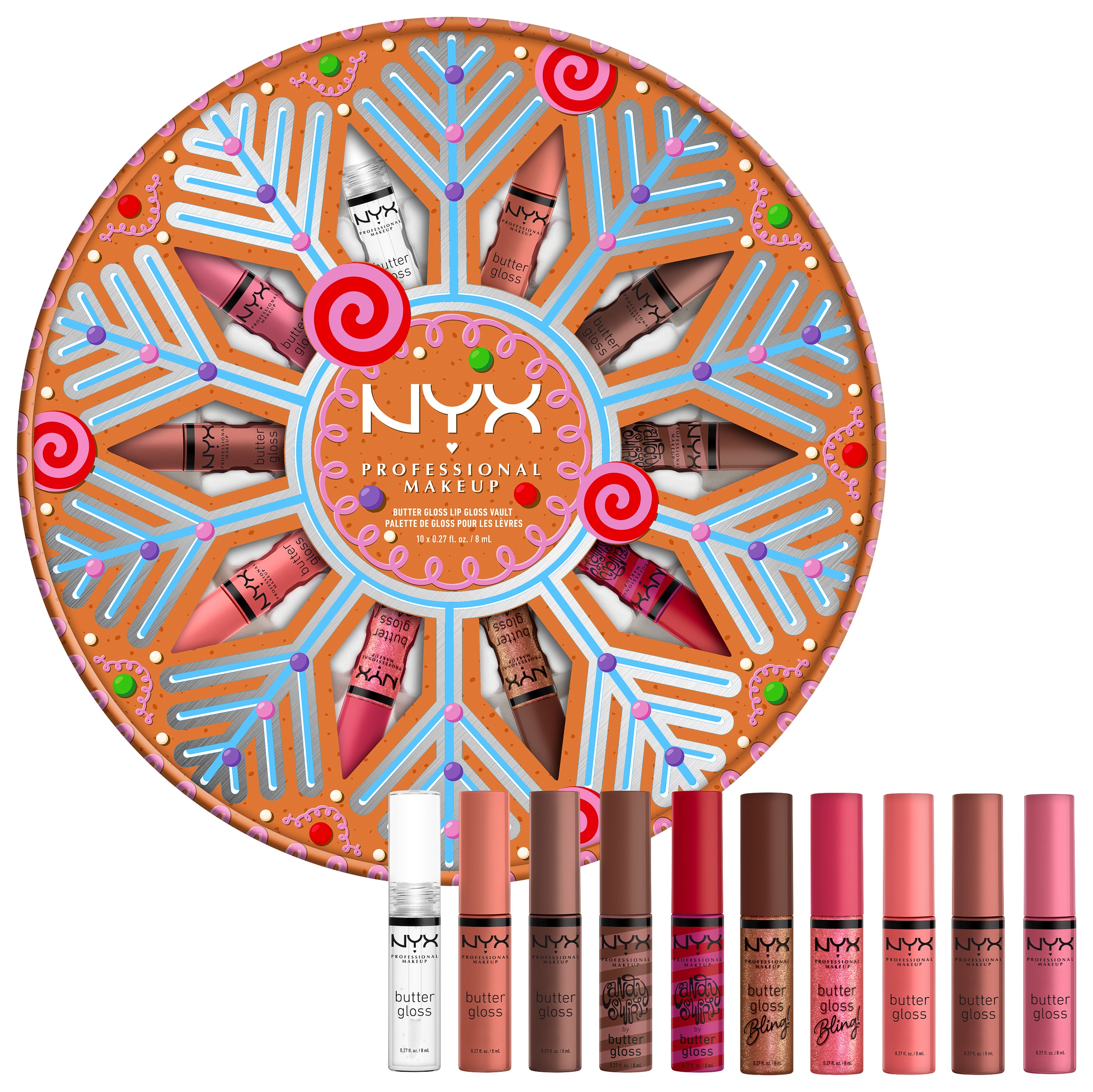 NYX Lipgloss »NYX Professional Makeup Butter Gloss Kit«