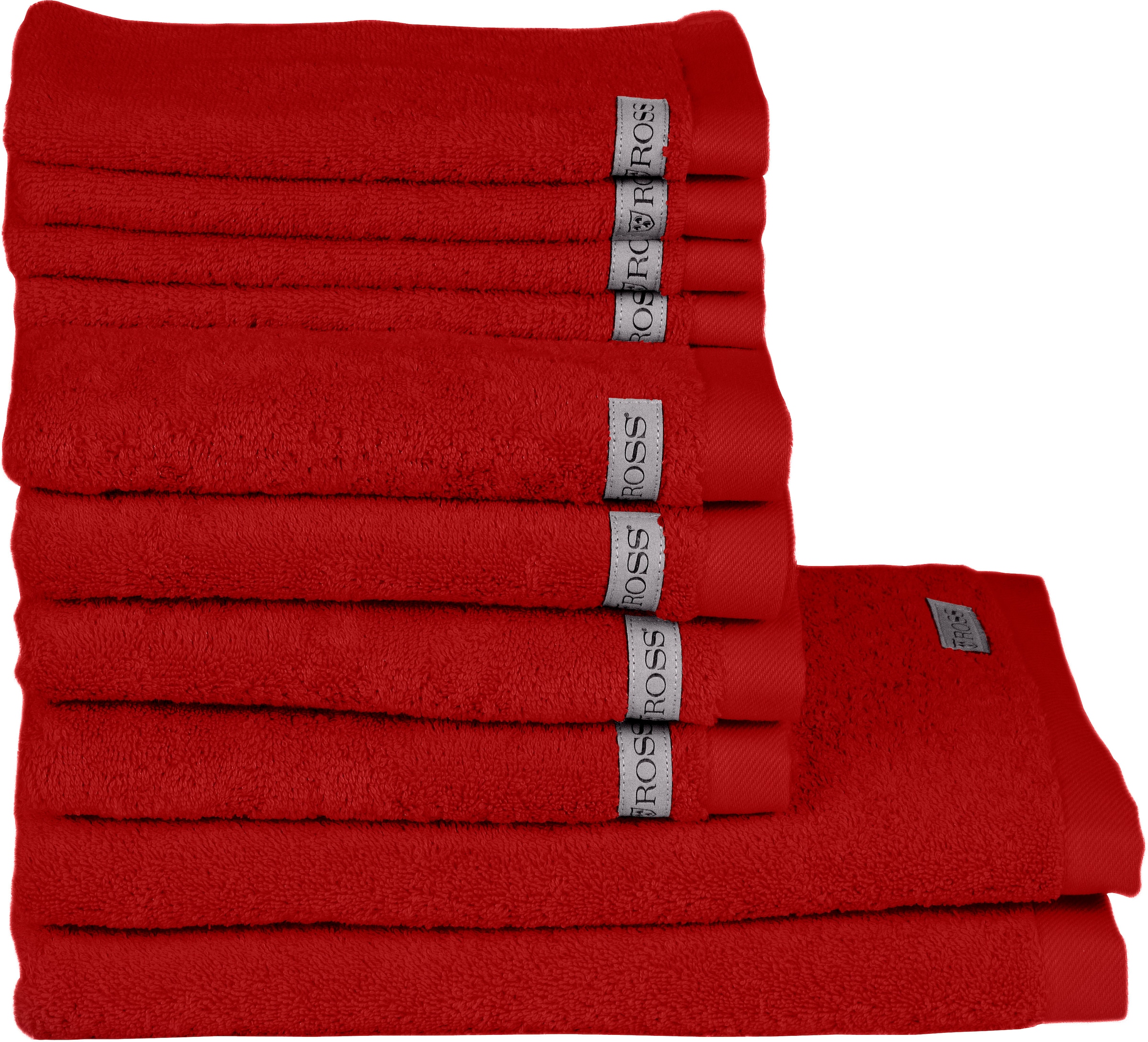 ROSS Handtuch Set »Sinfonie«, Set, 10 tlg., Frottier, beinhaltet Gästetüche günstig online kaufen