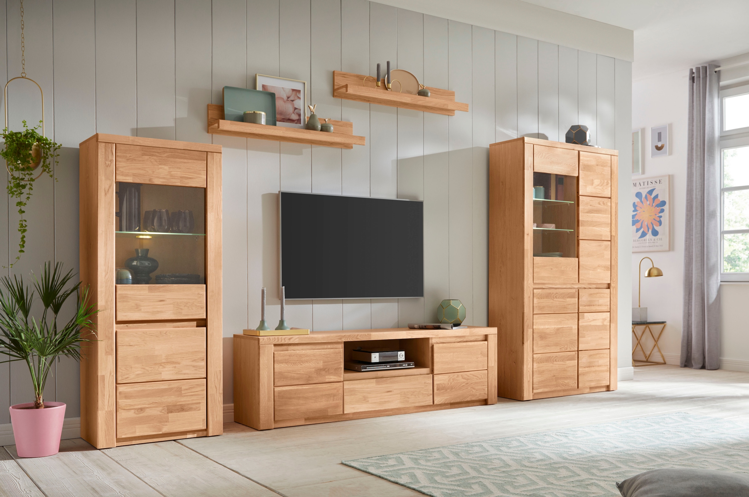 Home affaire Lowboard »Burani«, grifflose Optik, Fernsehtisch