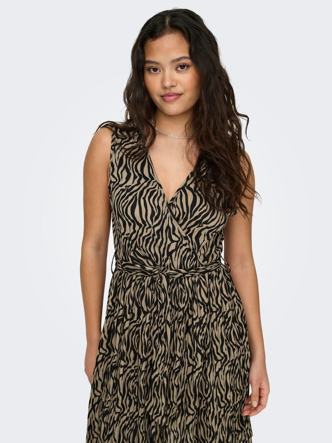 ONLY Minikleid »ONLSAFARI LIFE S/L DRESS JRS«, Sommerkleid