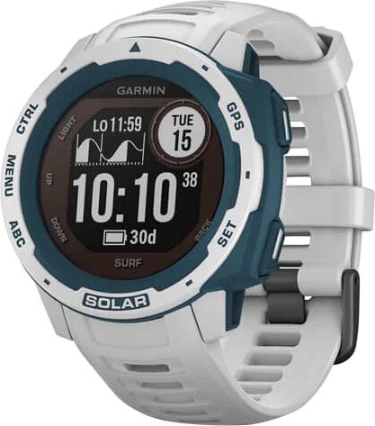 Bild von Garmin Smartwatch »Instinct Solar – Surf Edition«, (2,3 cm / 0,9 Zoll), 0,02 GB,)