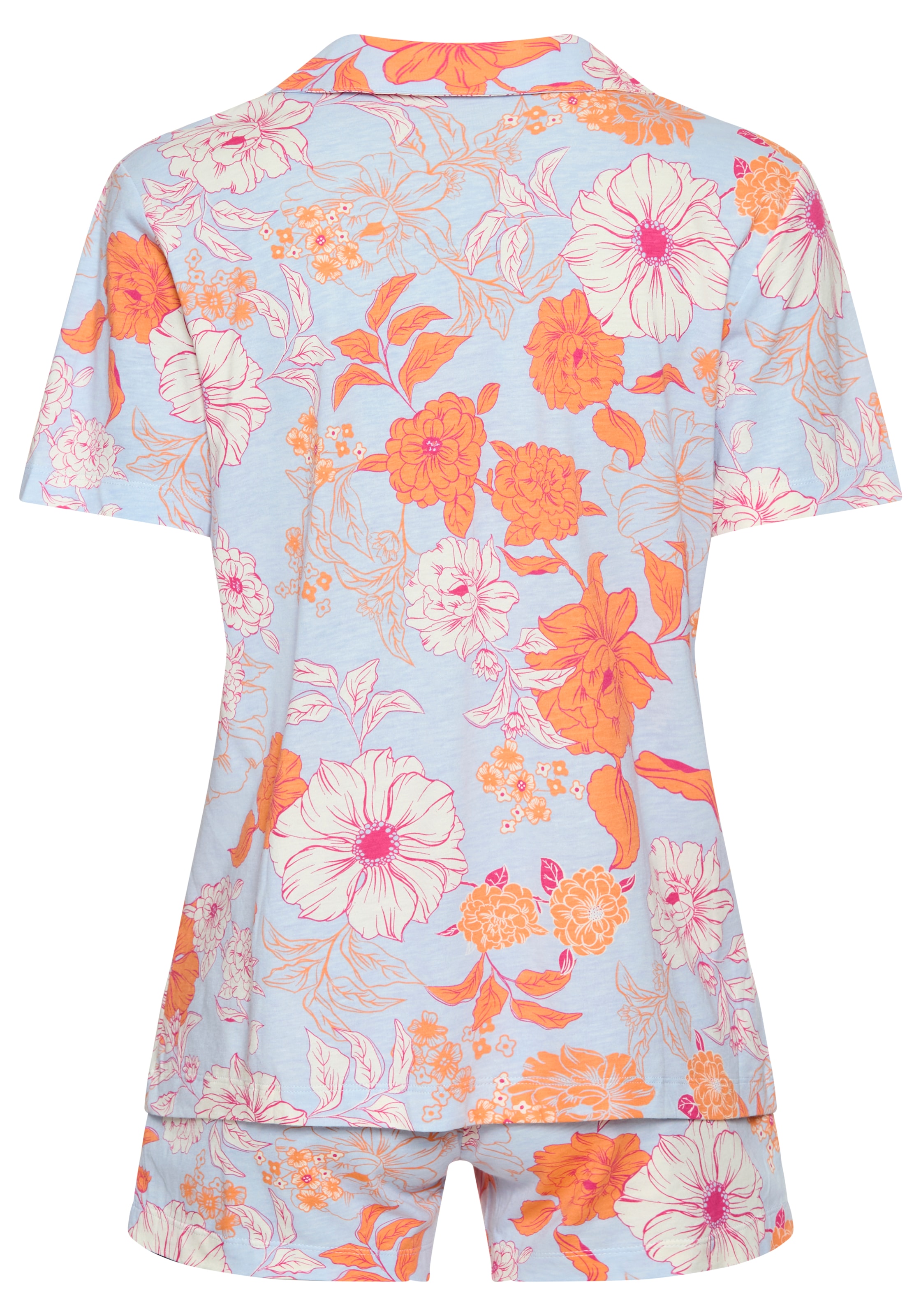 s.Oliver Shorty Set, 2 mit Blumen-Muster