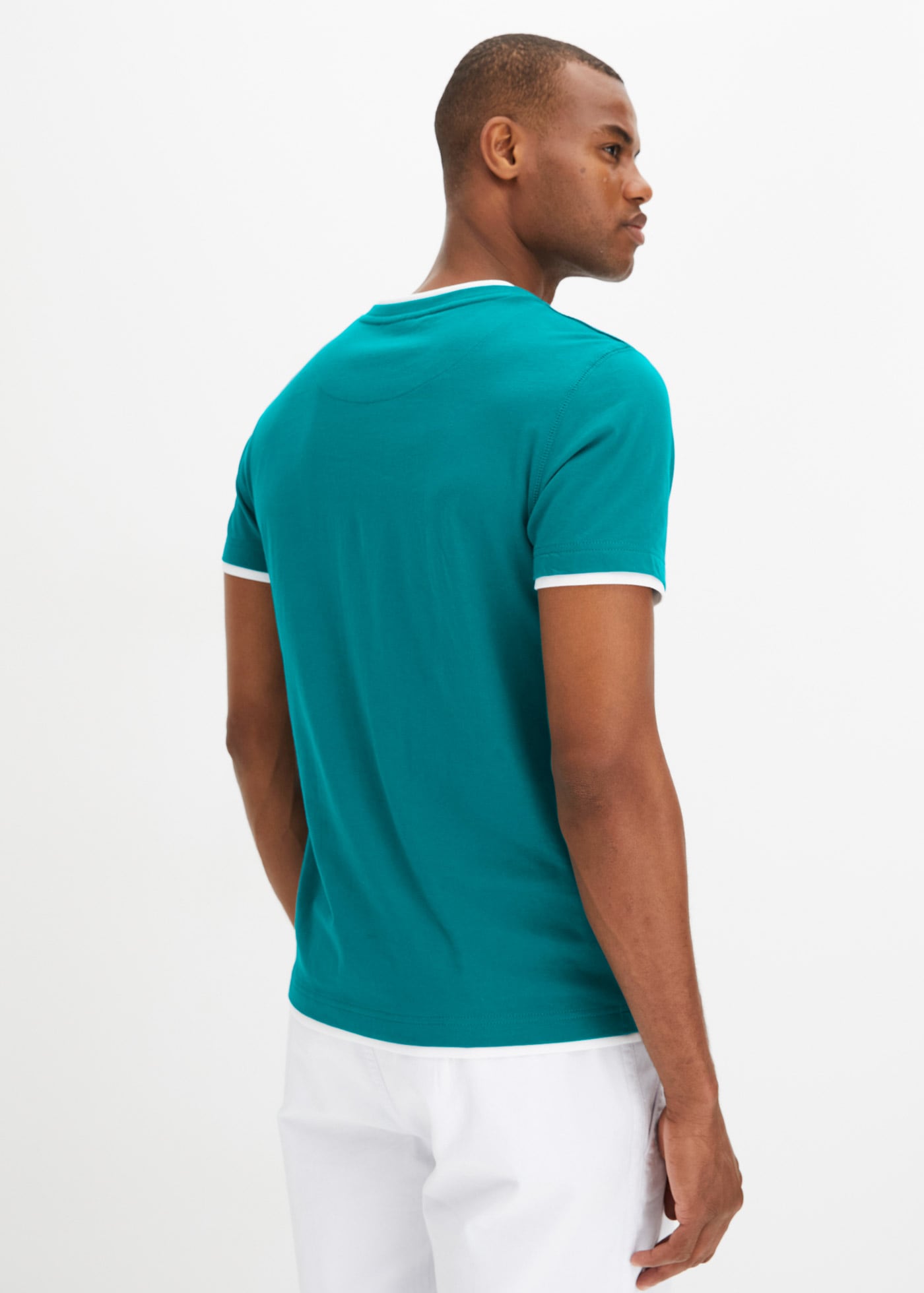 bonprix 2-in-1-Shirt »2 in 1 Shirt, Kurzarm (2er Pack)«, 2 Stk. 2 in 1 Shirt, Kurzarm (2er Pack)
