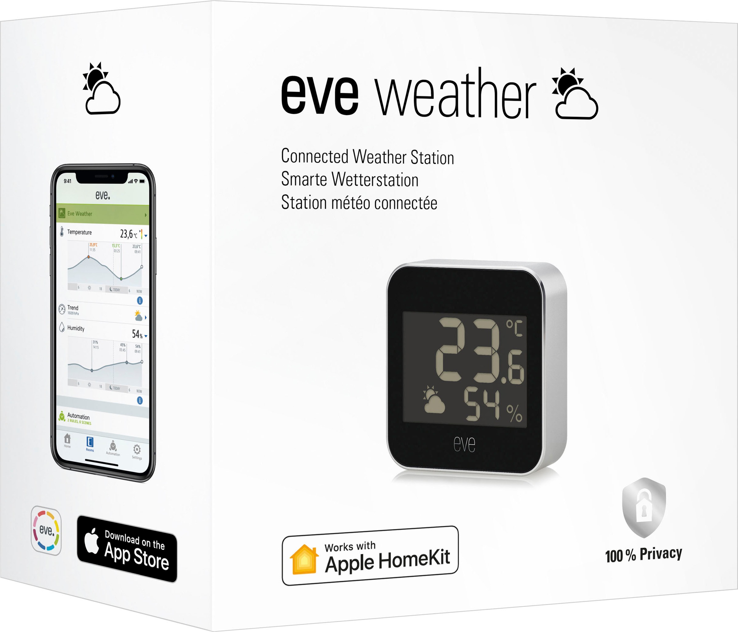 EVE Sensor »Weather (HomeKit)«, (1 St.)