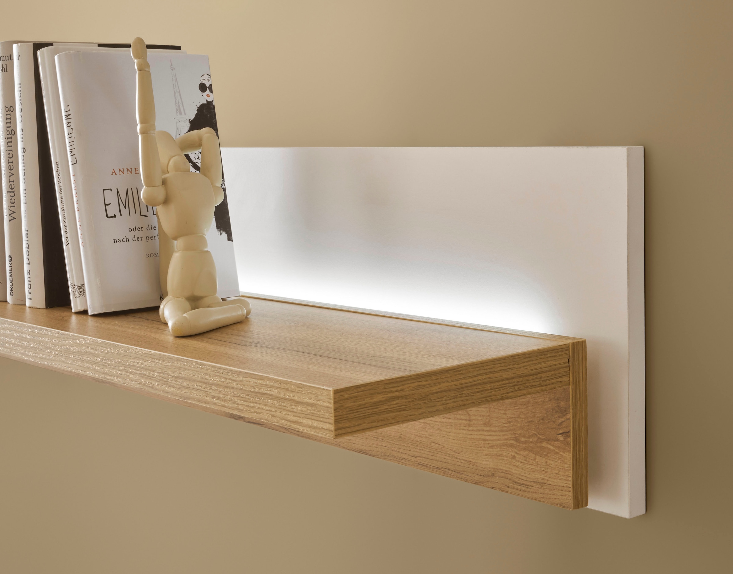 INOSIGN Wandboard »LONG ISLAND«, in moderner Trendfarbe, inklusive Beleuchtung