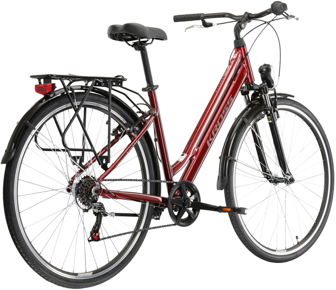 Kross Cityrad »Sentio 1.0«, 6 Gang, Shimano, TOURNEY TZ500 Schaltwerk, Kettenschaltung