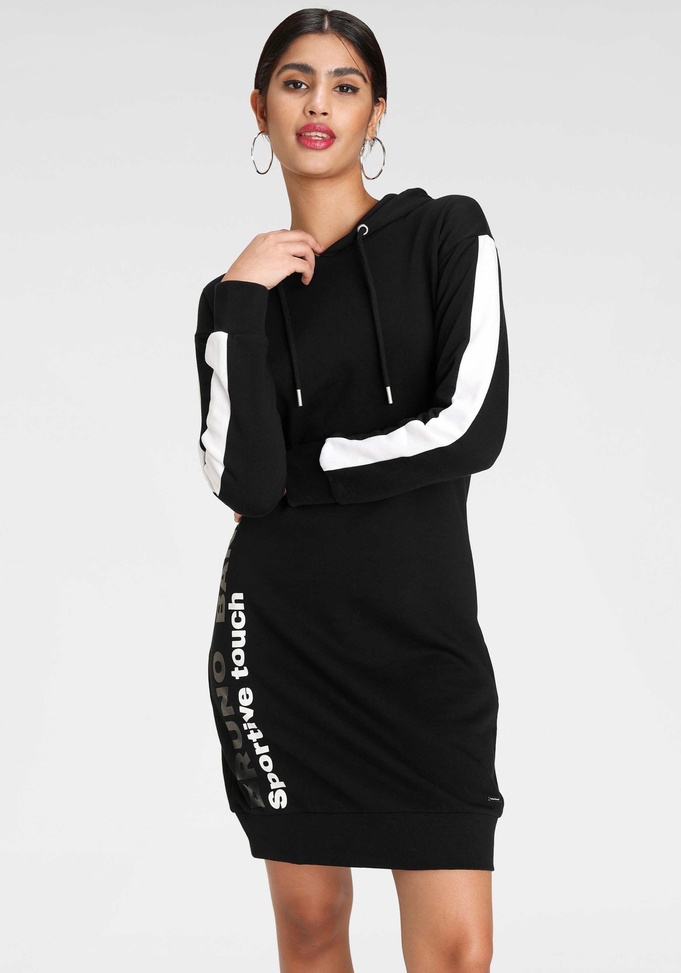 Bruno Banani Sweatkleid, mit Kapuze NEUE  KOLLEKTION kaufen